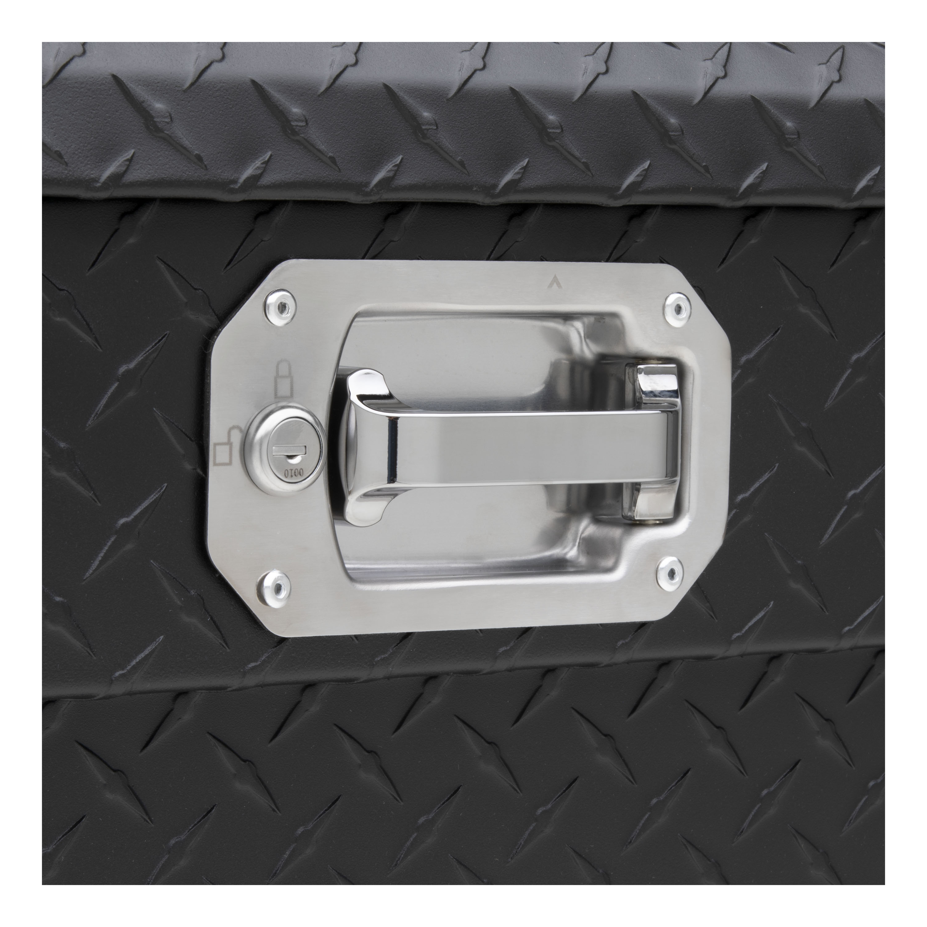 UWS Matte Black Aluminum 69" Crossover Box with Pull Handles (Heavy Packaging) EC10503 thumbnail 1