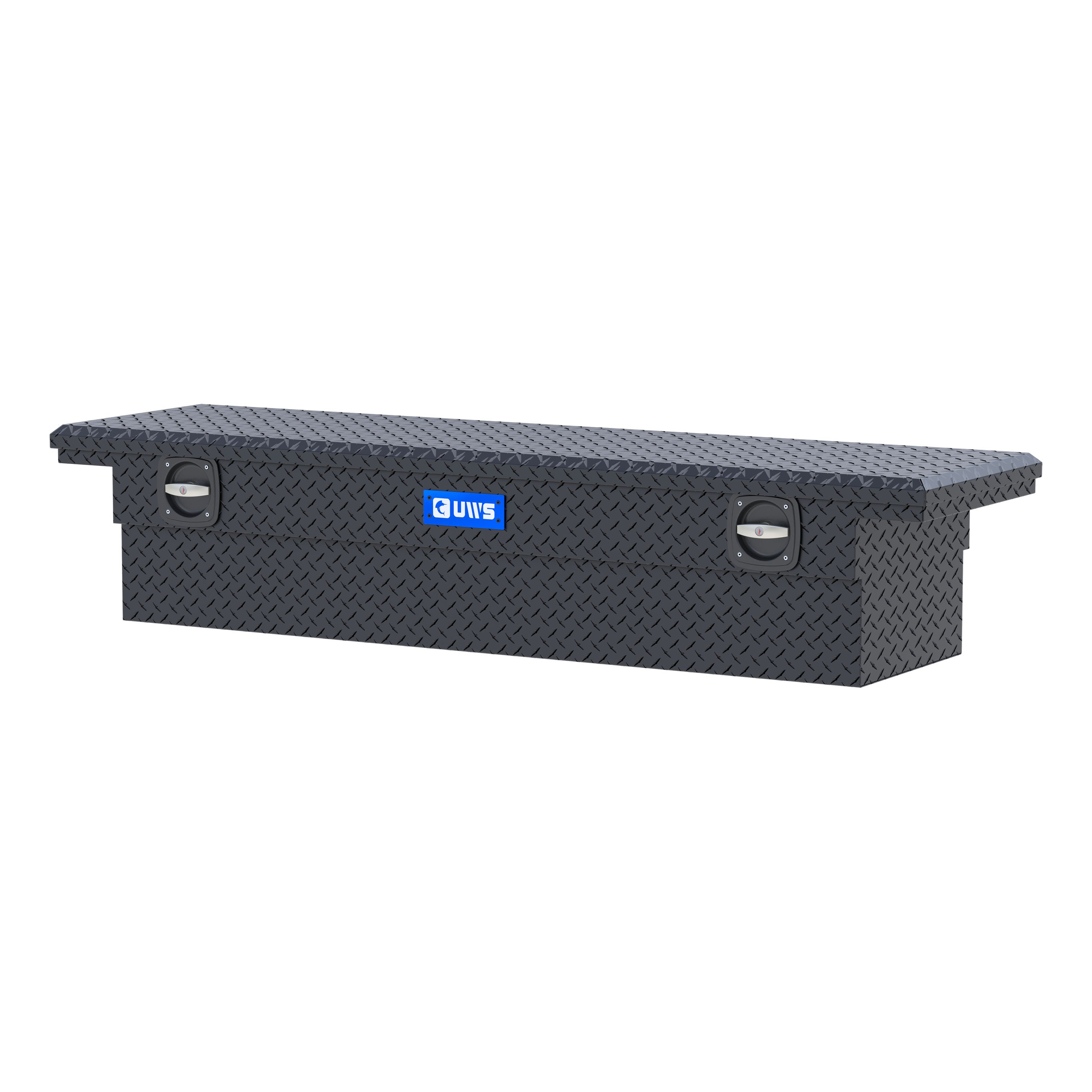 UWS EC50010 Truck Tool Box 72-Inch Matte Black Aluminum with Secure Lock, RigidCore Lid, Dual-Locking Handles thumbnail 2
