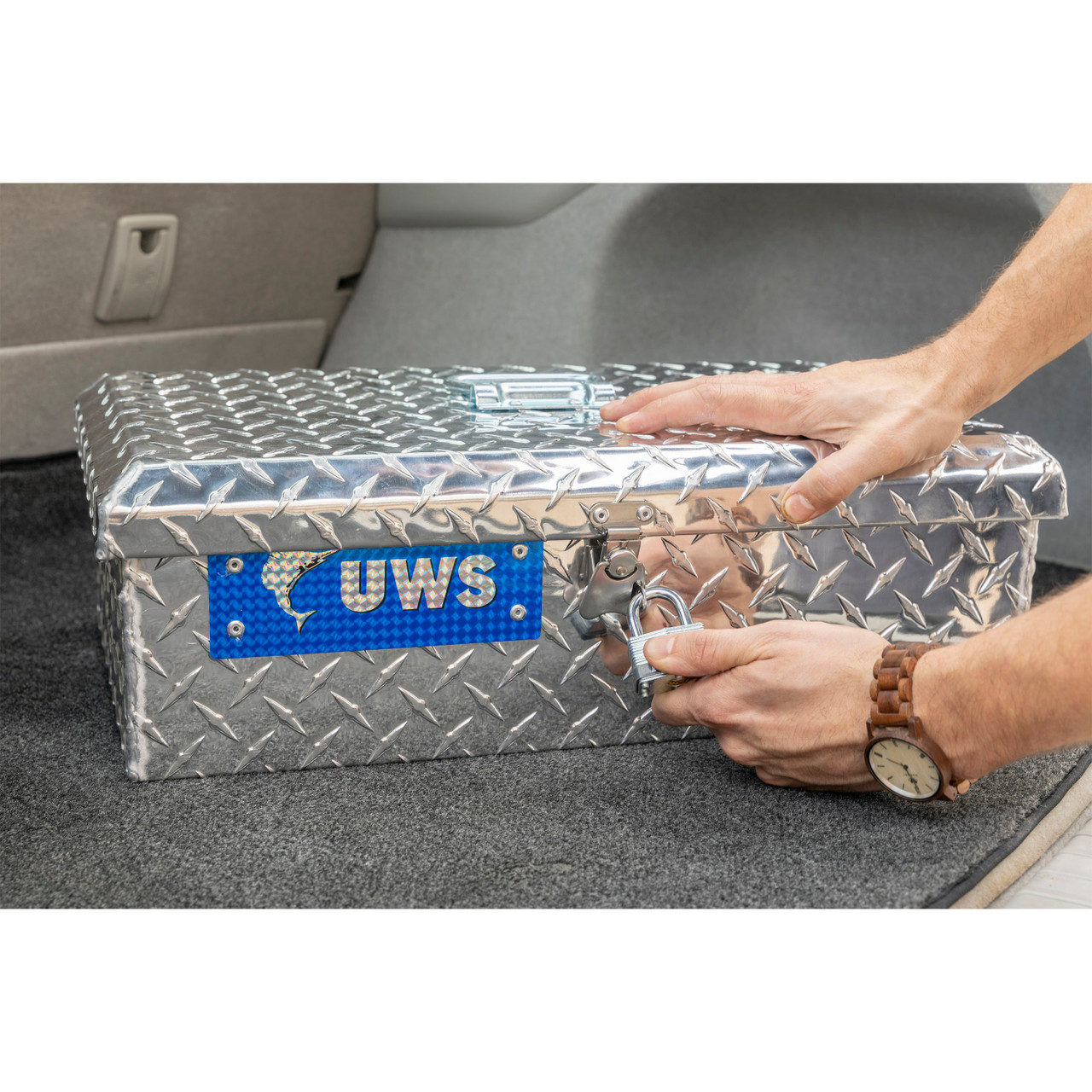UWS Bright Aluminum Tote Box TB-1 thumbnail 8
