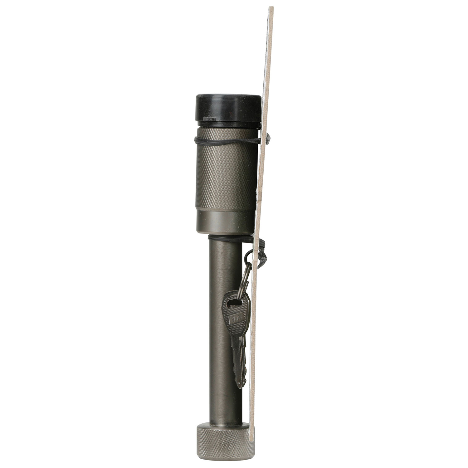 Reese Tactical  Trailer Hitch Lock, Fits 2 in. & 2-1/2 in. Receivers, 5/8 in. Pin Diameter, Dogbone Style, Pewter thumbnail 3