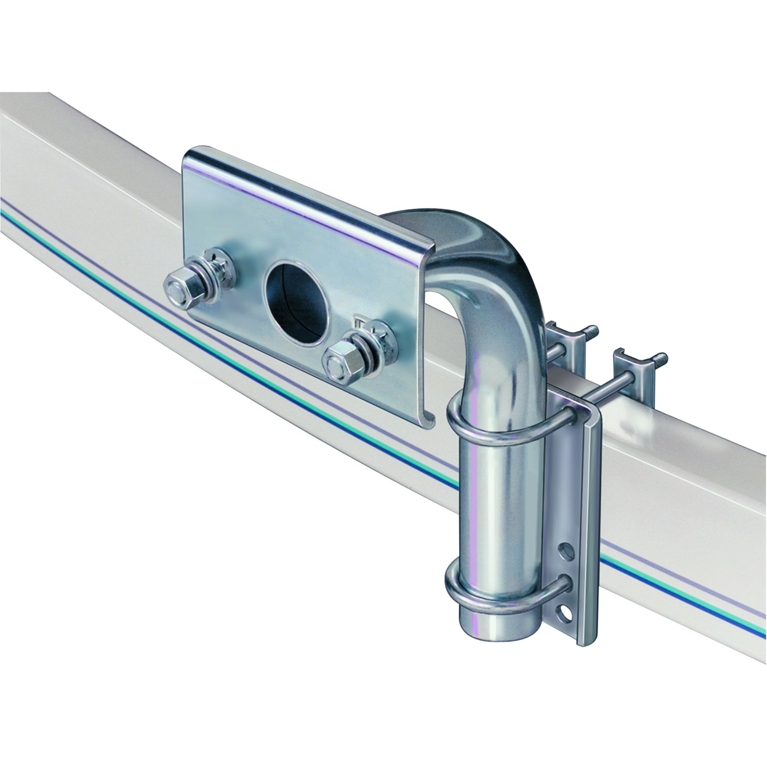 Fulton Trailer Spare Tire Carrier, Heavy Duty