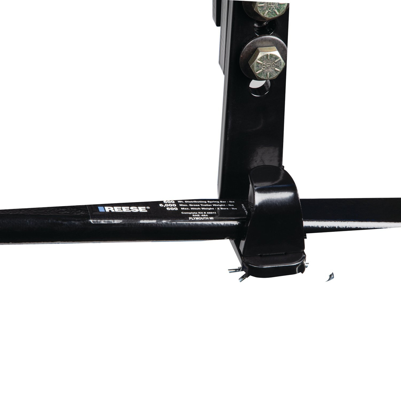 Reese Integrated Sway Control Weight Distribution Kit, 11,500 lbs. Capacity, Shank Included thumbnail 3
