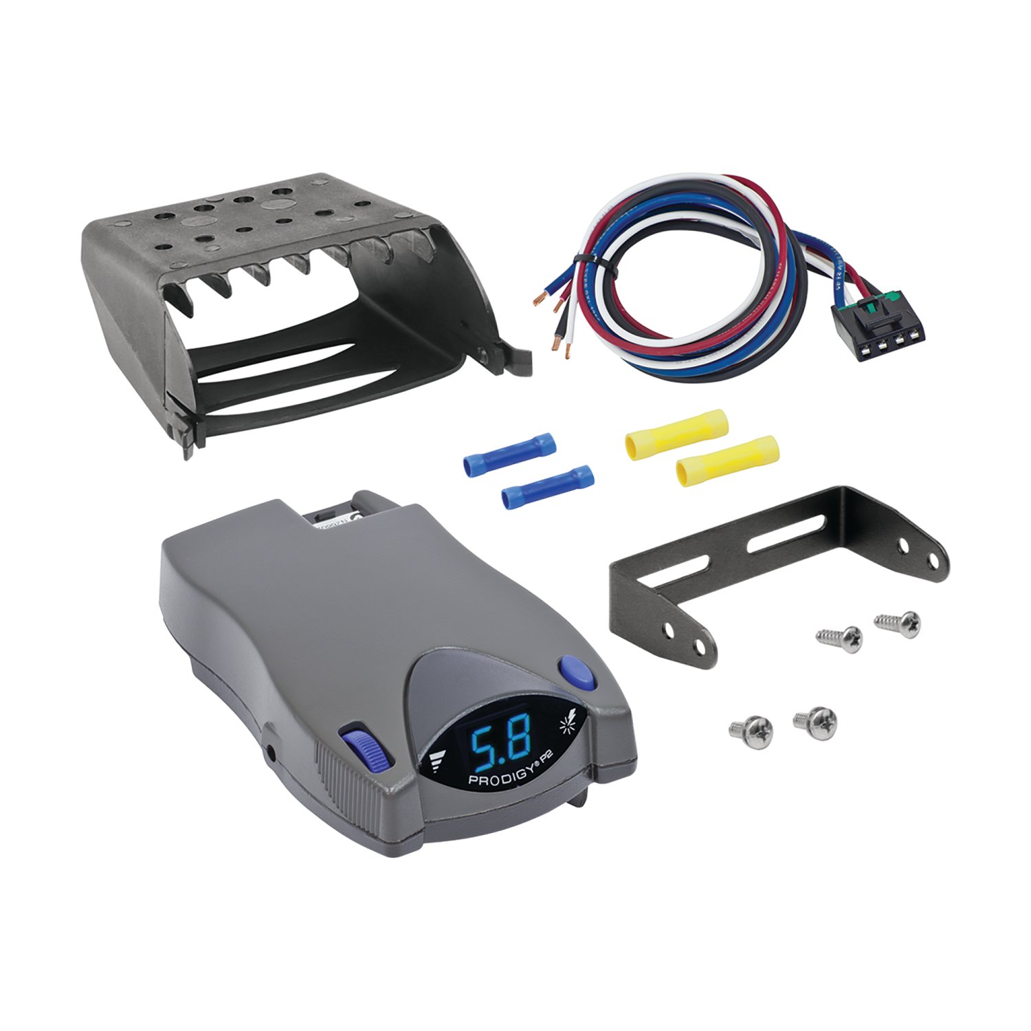 Tekonsha Prodigy  P2 Proportional Brake Controller for Trailers with 1-4 Axles, Gray thumbnail 0