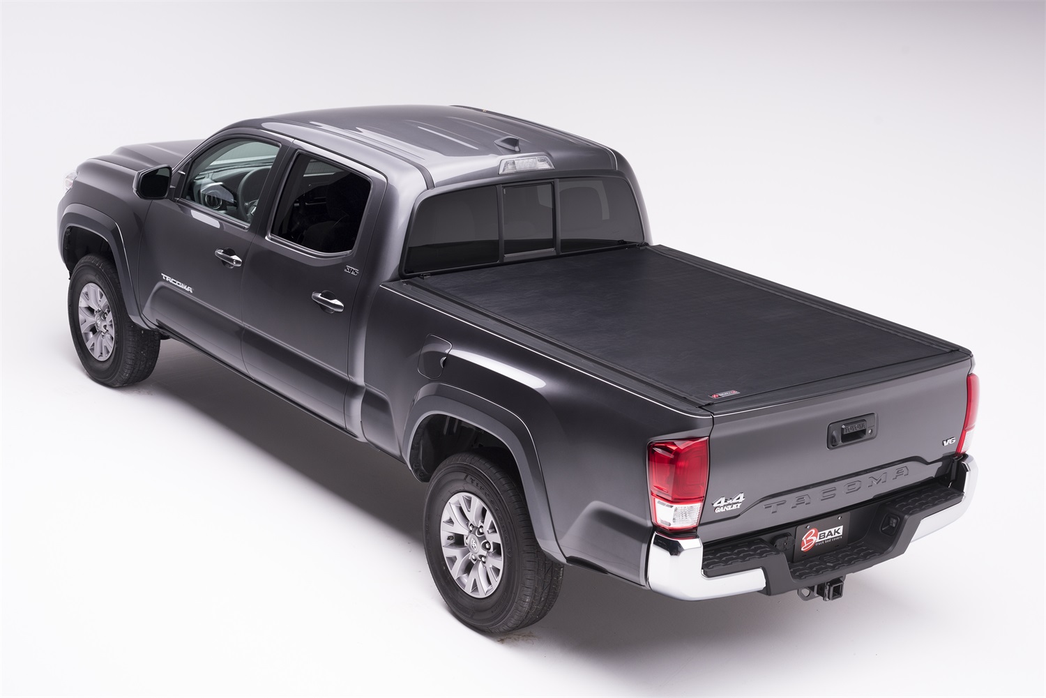 BAK Revolver Roll-Up Hard Cover X2 16-23 Tacoma 6' w/ Deck Rail System 39427 thumbnail 0