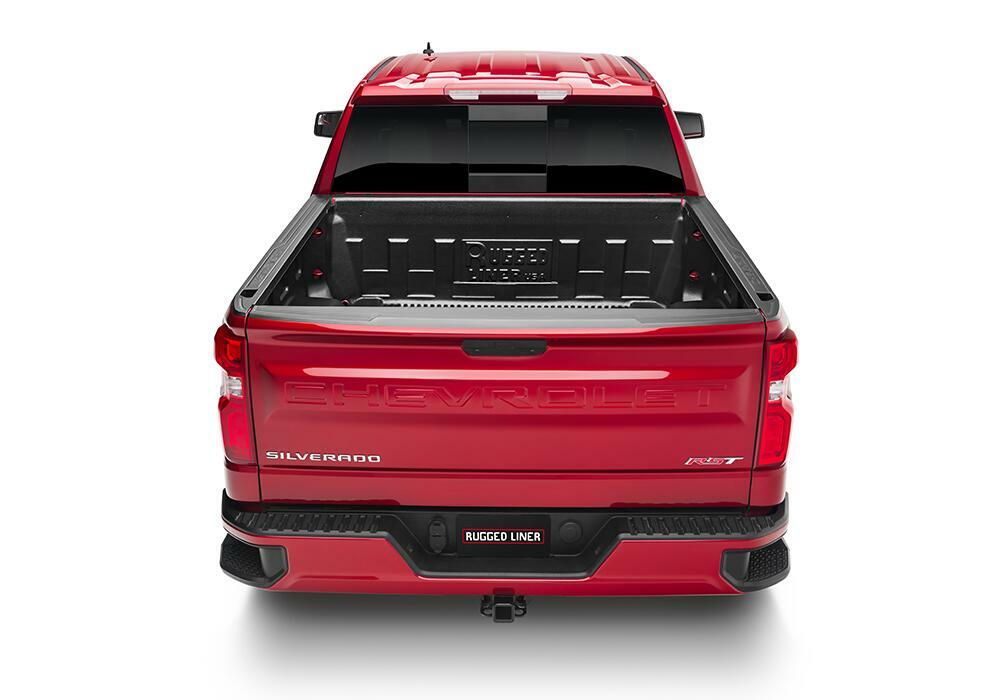 14-18 (19 Leg/Lim) Silv/Sierra 1500/15-19 HD 8' Bed - Rugged Liner Under Rail Bedliner w/out CMS C8U14 thumbnail 1