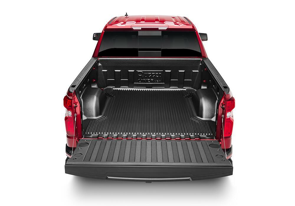 14-18 (19 Leg/Lim) Silv/Sierra 1500/15-19 HD 8' Bed - Rugged Liner Under Rail Bedliner w/out CMS C8U14 thumbnail 2