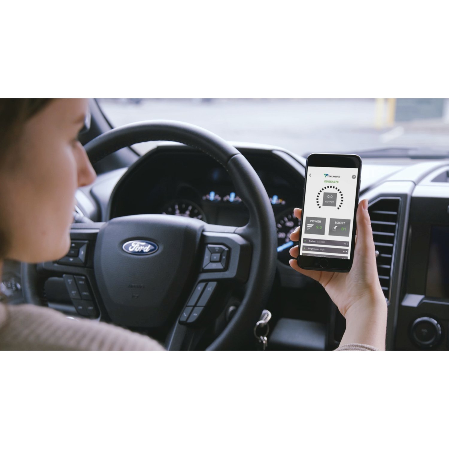 Tekonsha Prodigy  iD Smart Phone Configured Brake Controller for Trailers with 1-4 Axles, Black thumbnail 8