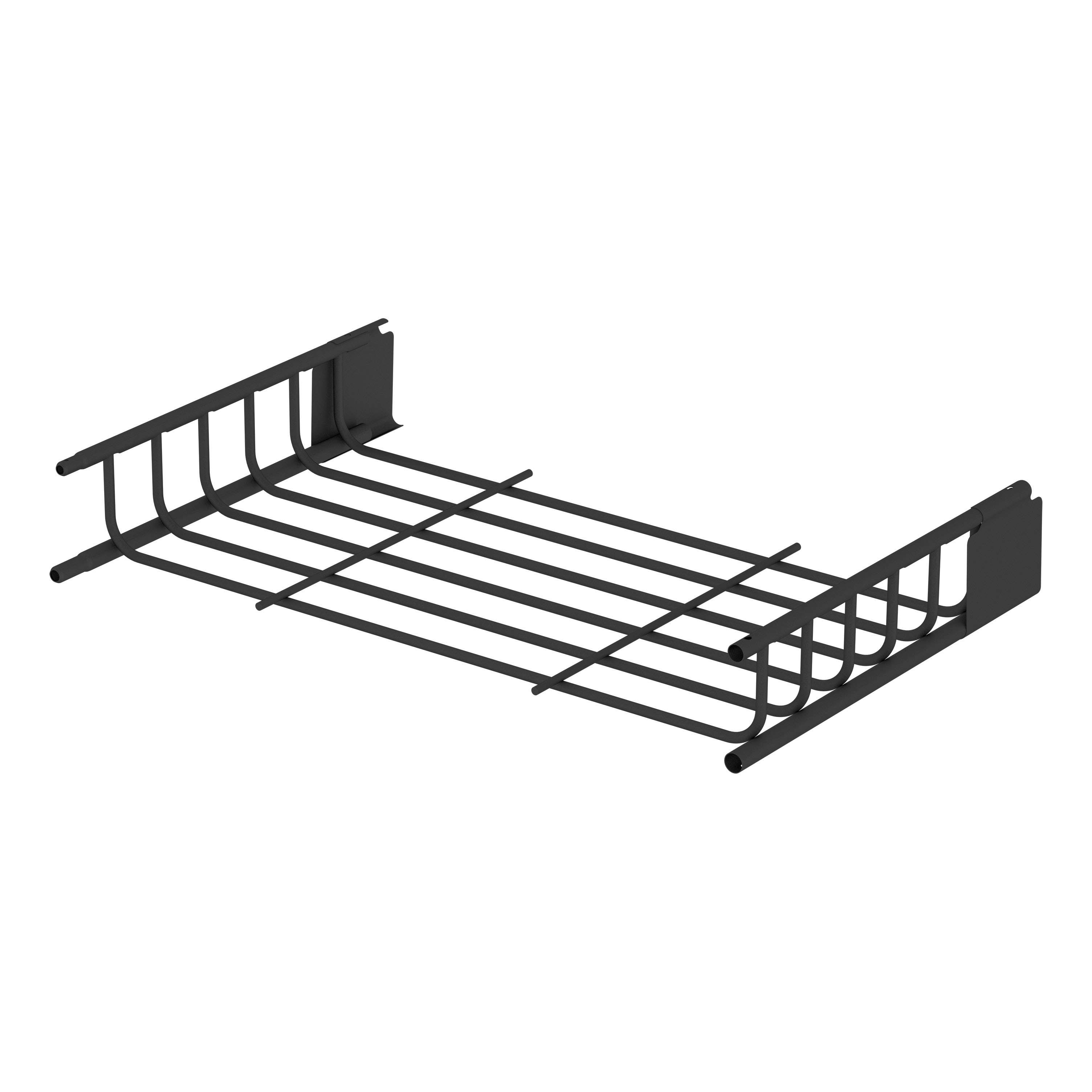 CURT 21" x 37" Black Steel Roof Rack Cargo Carrier Extension Roof Rack thumbnail 0