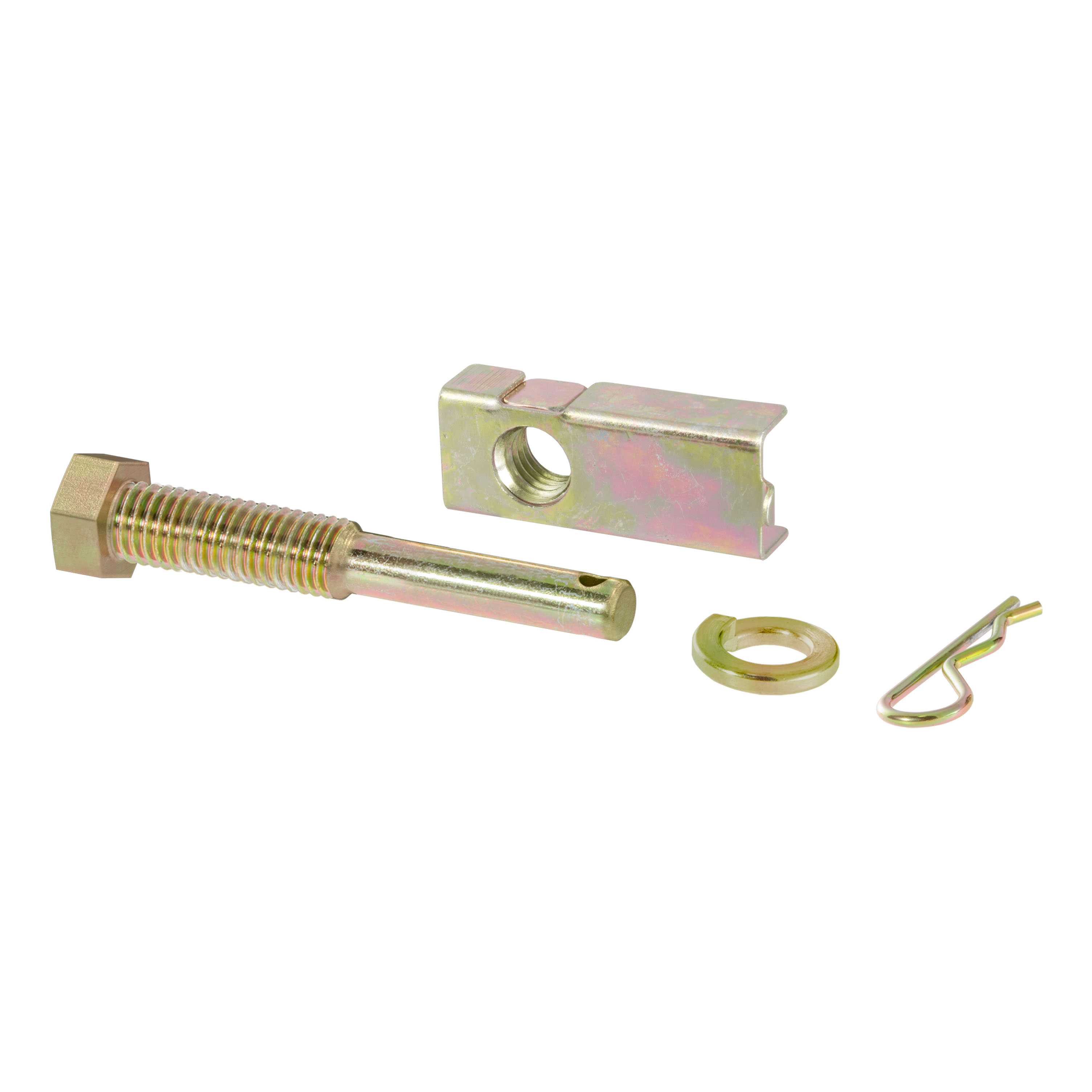 CURT Anti-Rattle Hitch Pin and Shim (Fits 1-1/4" Receiver with 1/2" Hole) Trailer Hitch thumbnail 0