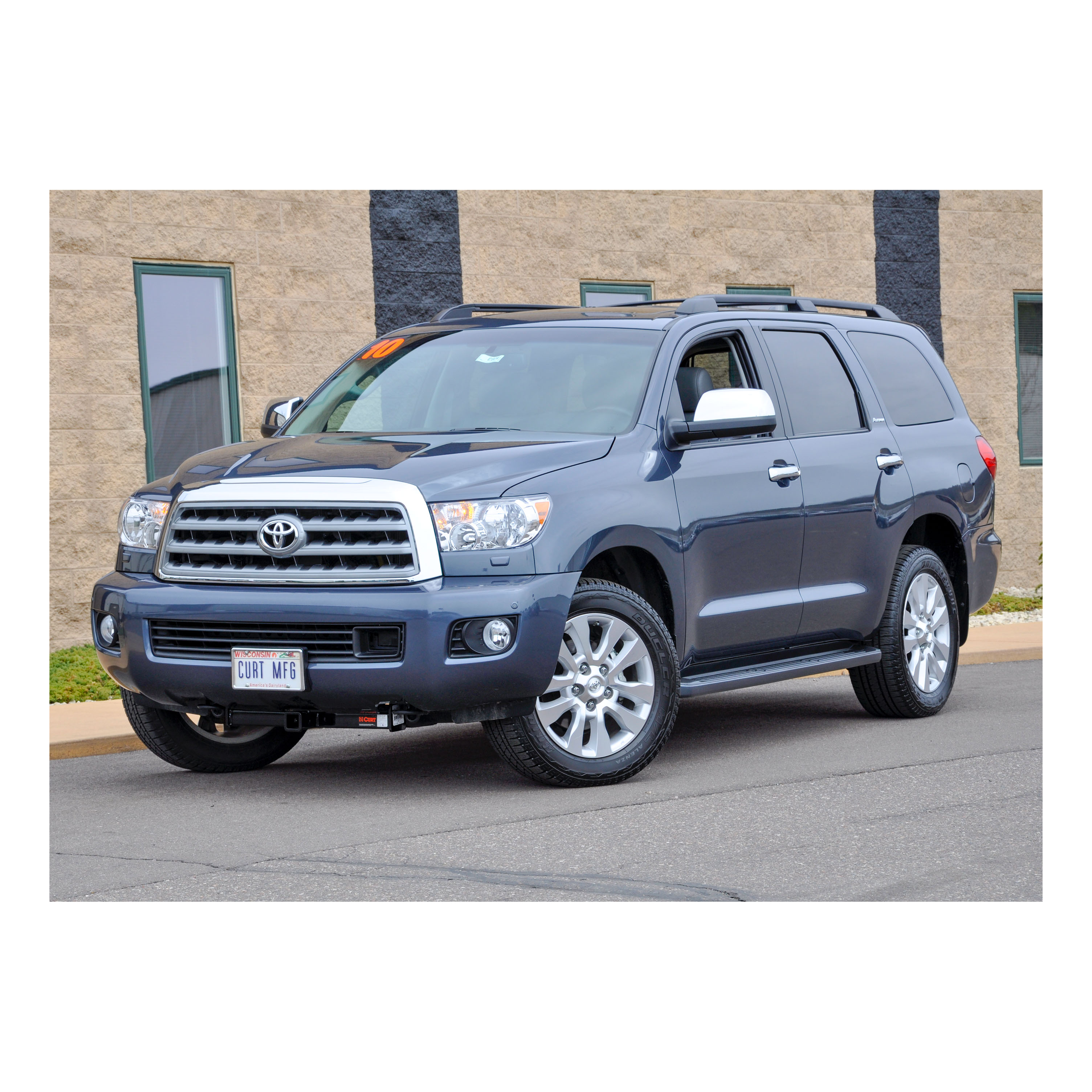CURT 2" Front Receiver Hitch, Select Toyota Land Cruiser, Sequoia, Tundra Trailer Hitch thumbnail 7