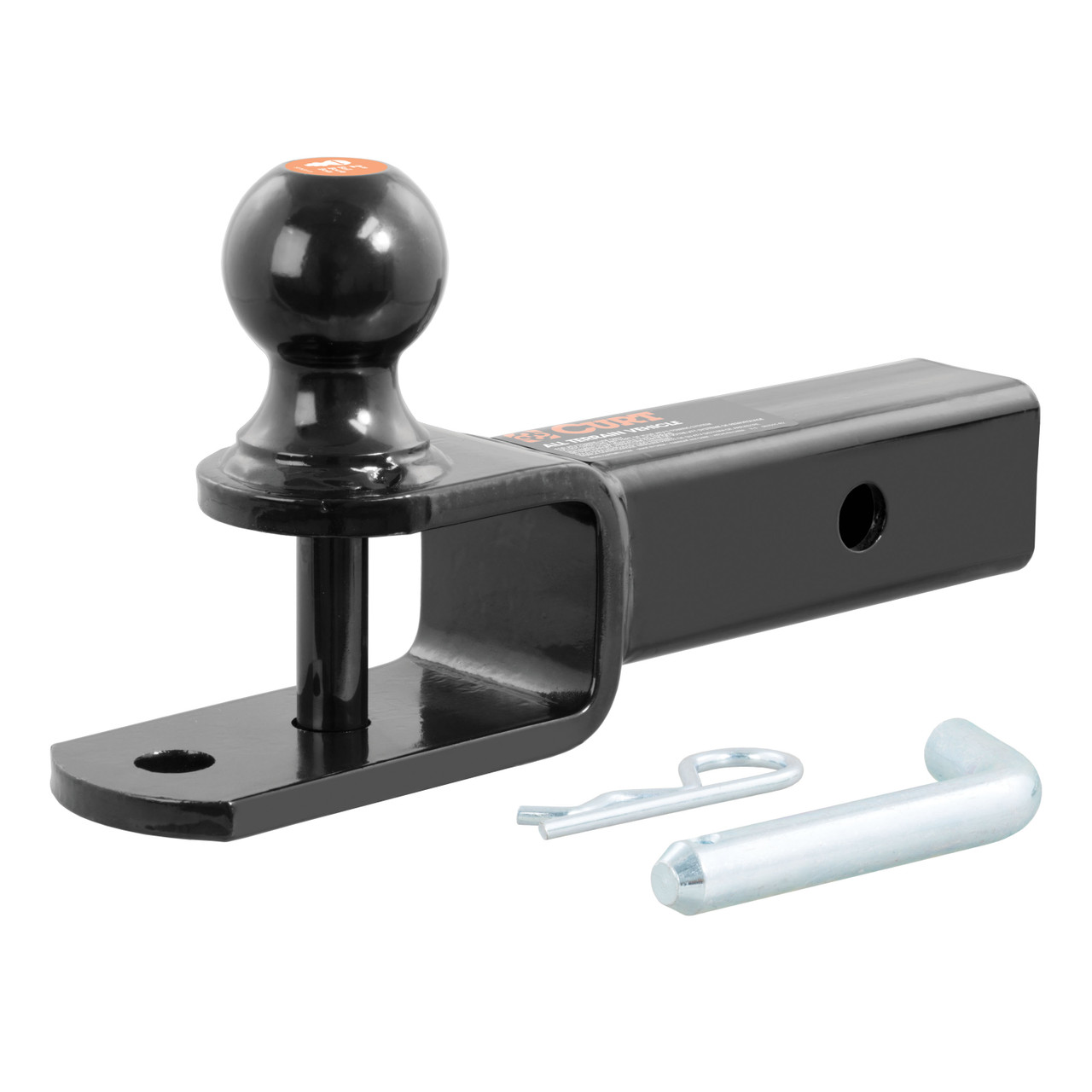 CURT 3-in-1 ATV Ball Mount with 2" Shank and 2" Trailer Ball Trailer Hitch Ball Mount thumbnail 0