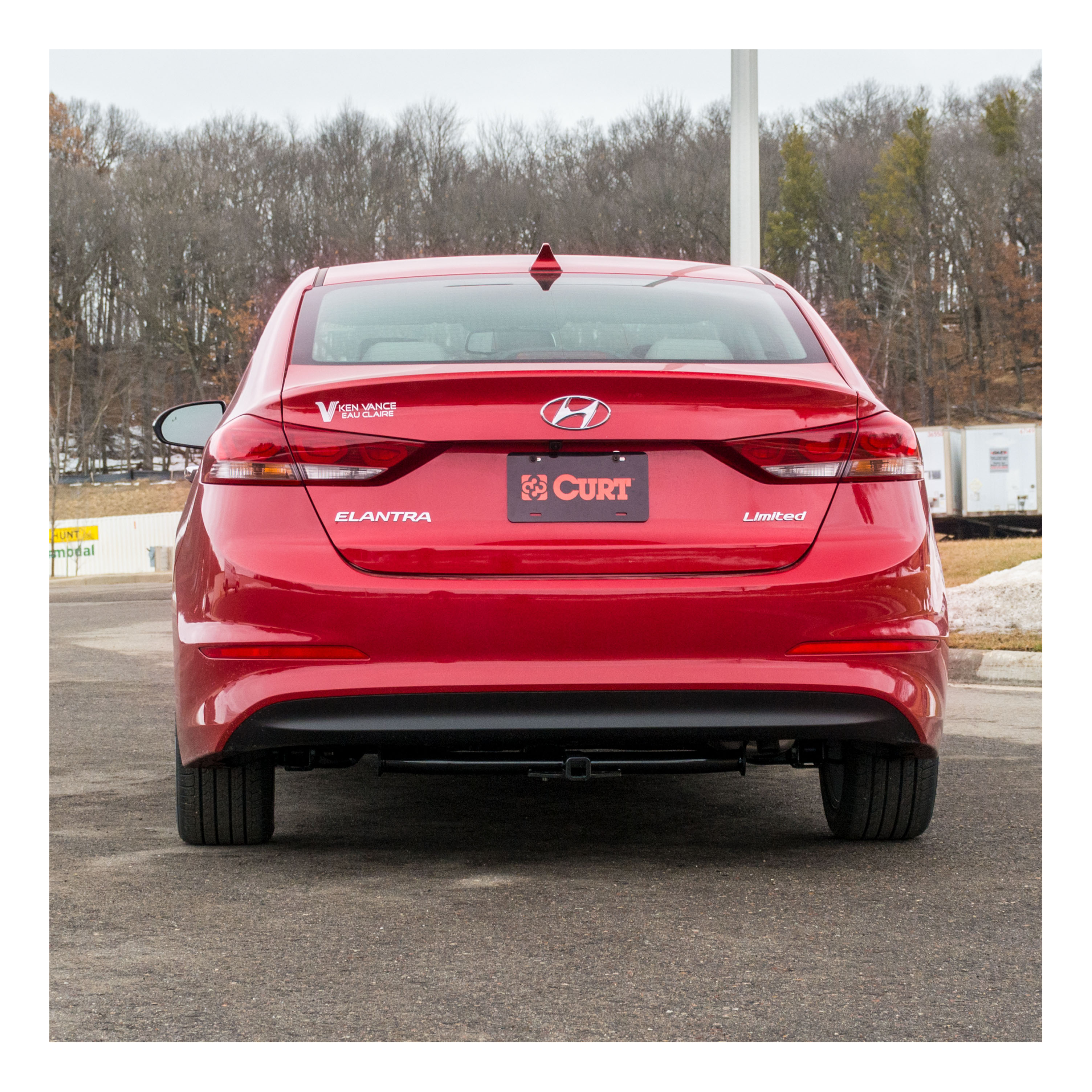 CURT Class 1 Trailer Hitch, 1-1/4" Receiver, Select Hyundai Elantra Trailer Hitch thumbnail 6
