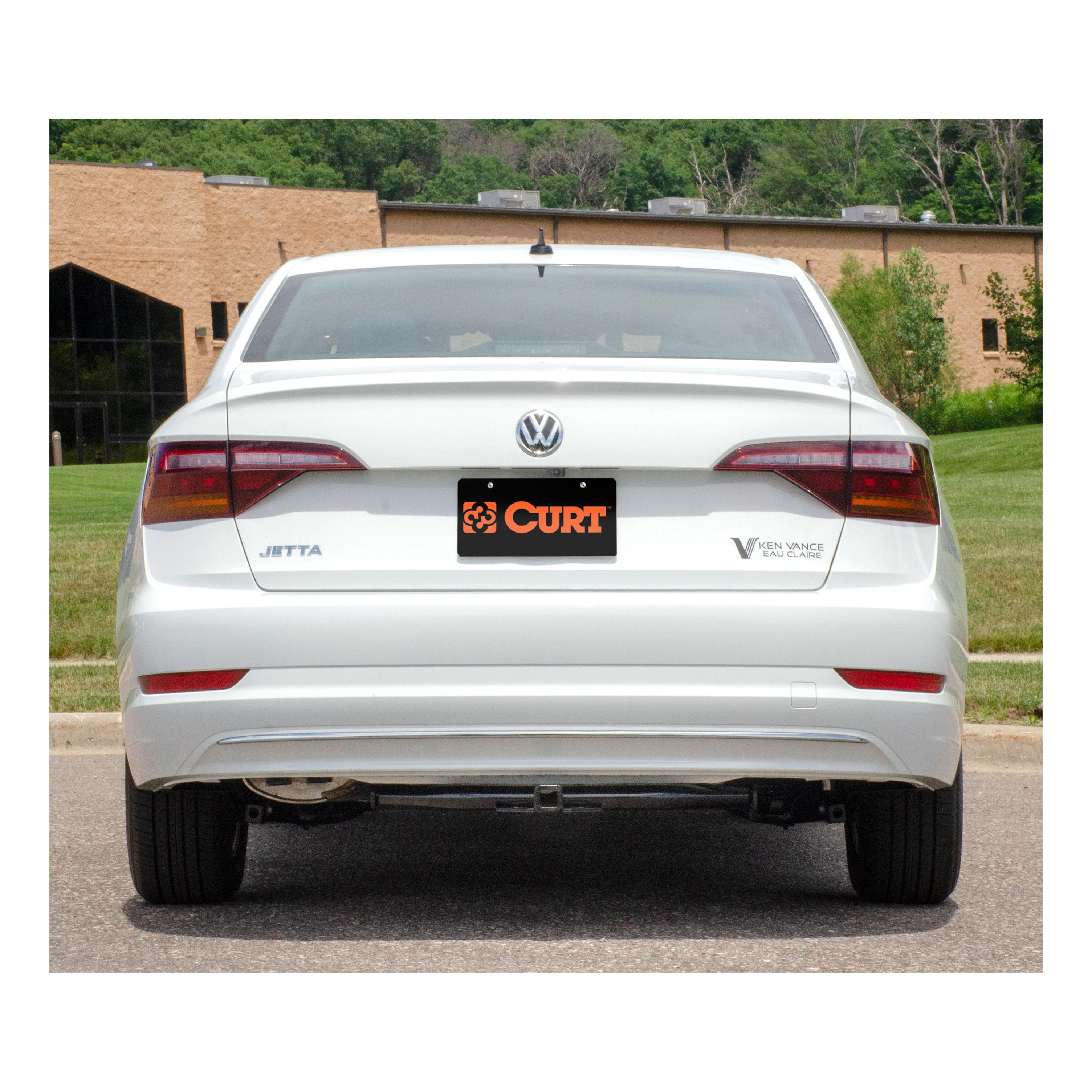 CURT Class 1 Trailer Hitch, 1-1/4" Receiver, Select Volkswagen Jetta Trailer Hitch thumbnail 6