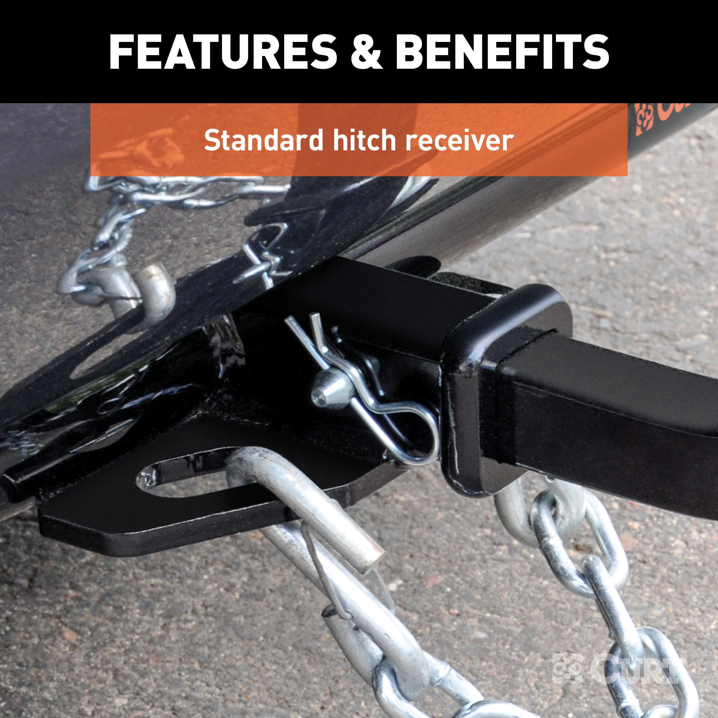 CURT Class 1 Trailer Hitch, 1-1/4" Receiver, Select Mazda MX-5 Miata Trailer Hitch thumbnail 2