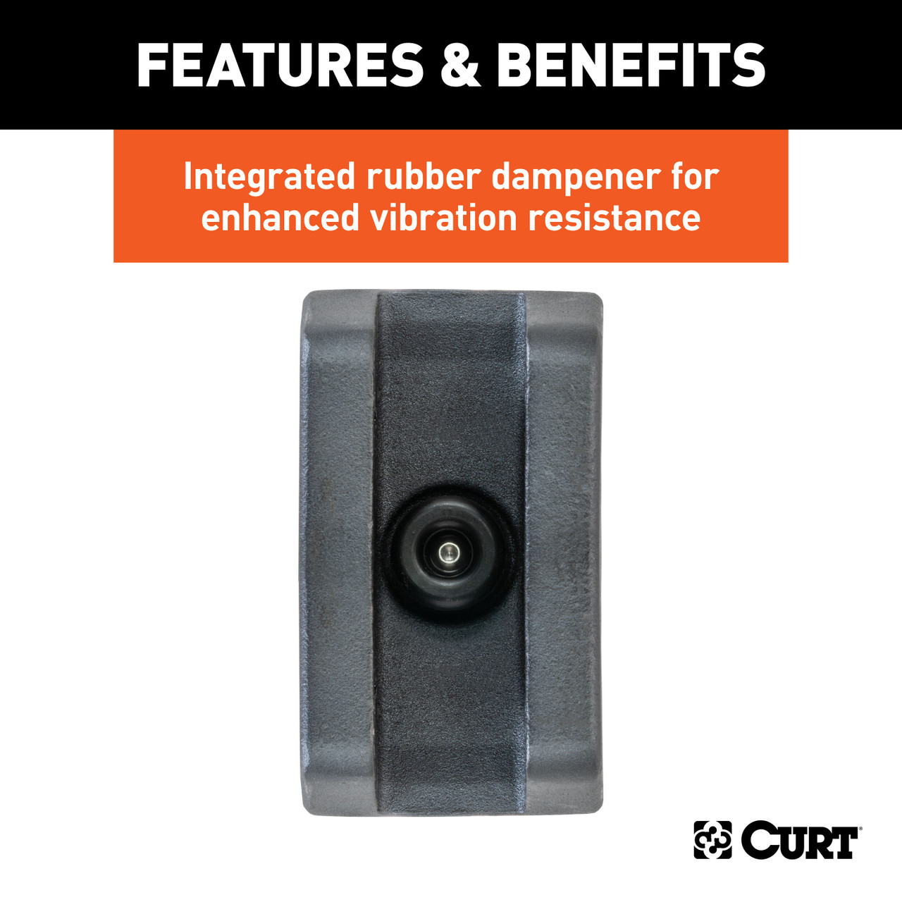 CURT Replacement Rebellion XD Tongue Attachment Trailer Hitch Ball Mount thumbnail 3