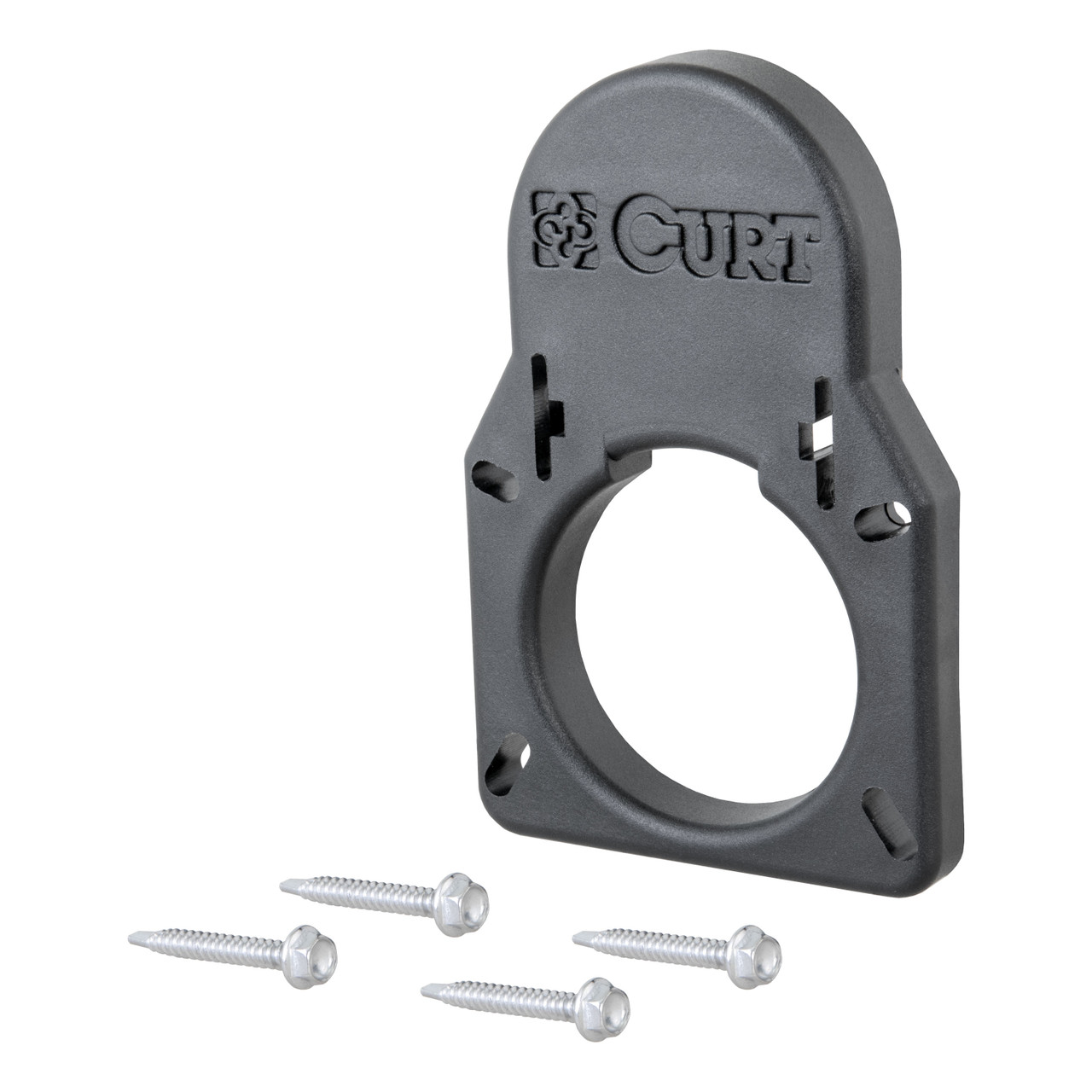 CURT Chevrolet and GMC Truck Bed 7-Way Opening Cover Plate Trailer Connector Kit thumbnail 0