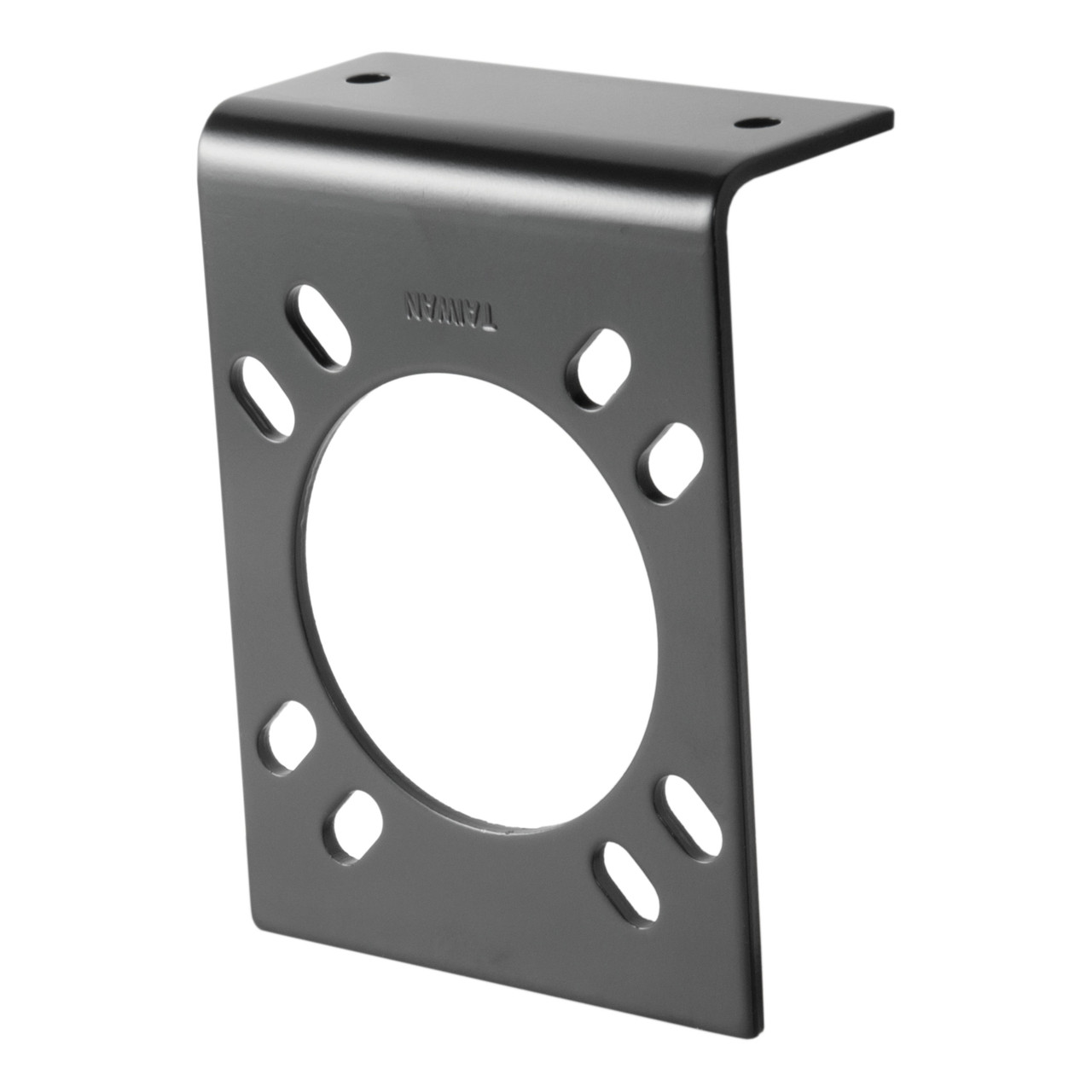 CURT Connector Mounting Brackets for 7-Way RV Blade (Black, 12-Pack) Trailer Wire Connector Mounting Bracket thumbnail 1