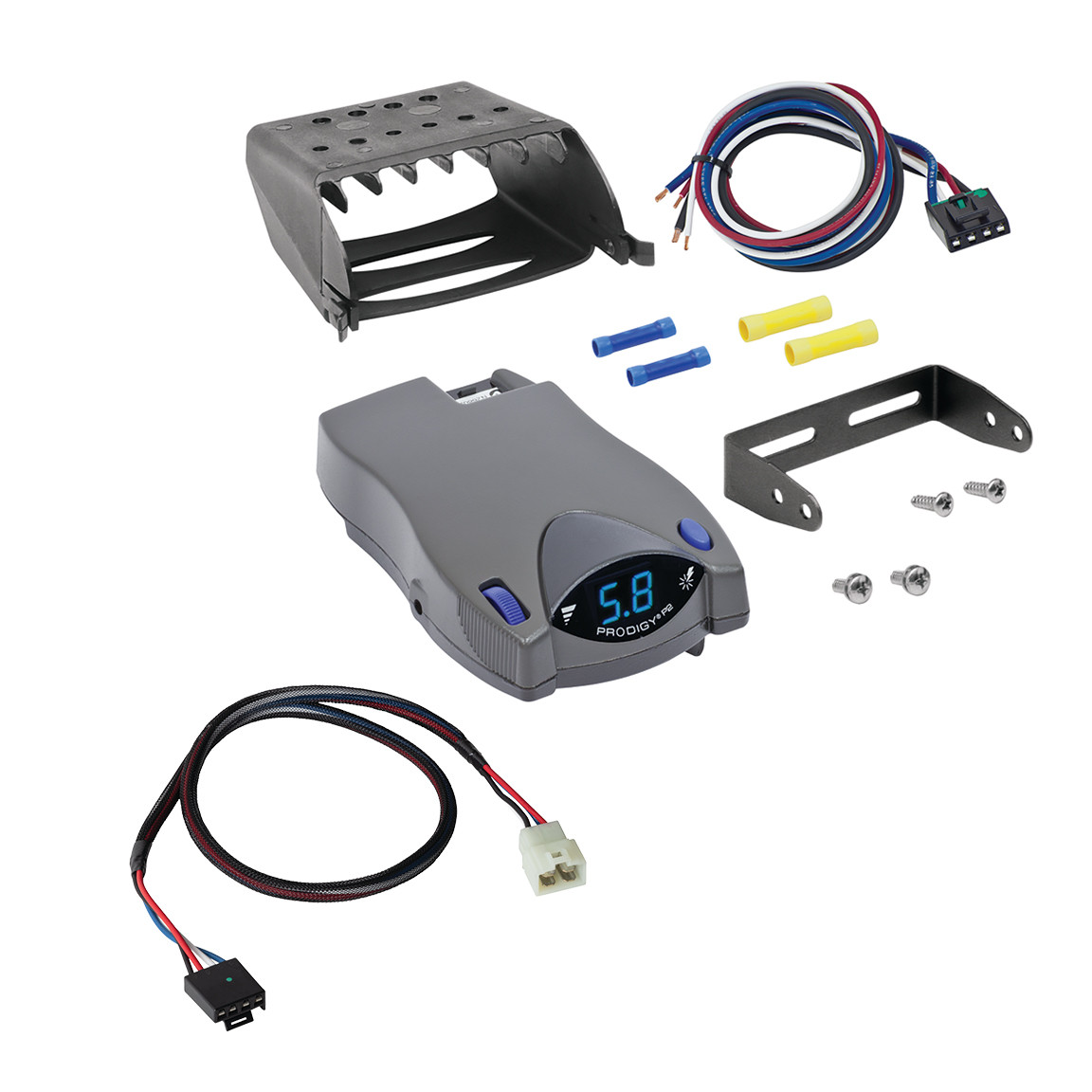 2020-2025 Hyundai Palisade Prodigy P2 Proportional Brake Controller for Trailers with 1?4 Axles, Gray 90885 thumbnail 0