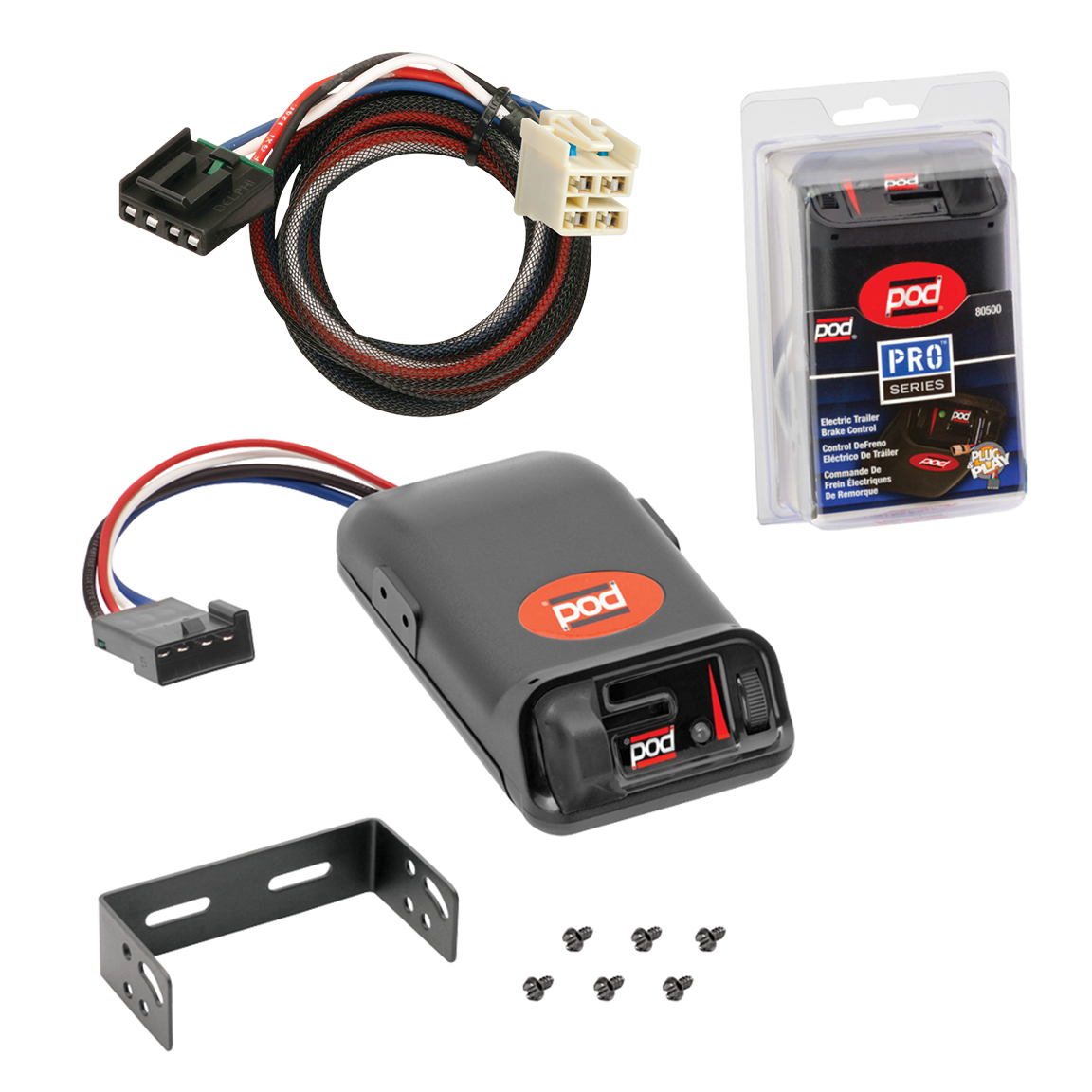 2019-2019 GMC Sierra 1500 Limited Tekonsha POD Trailer Time Delay Brake Controller for Trailers with 1 to 2 Axles 80500 thumbnail 0