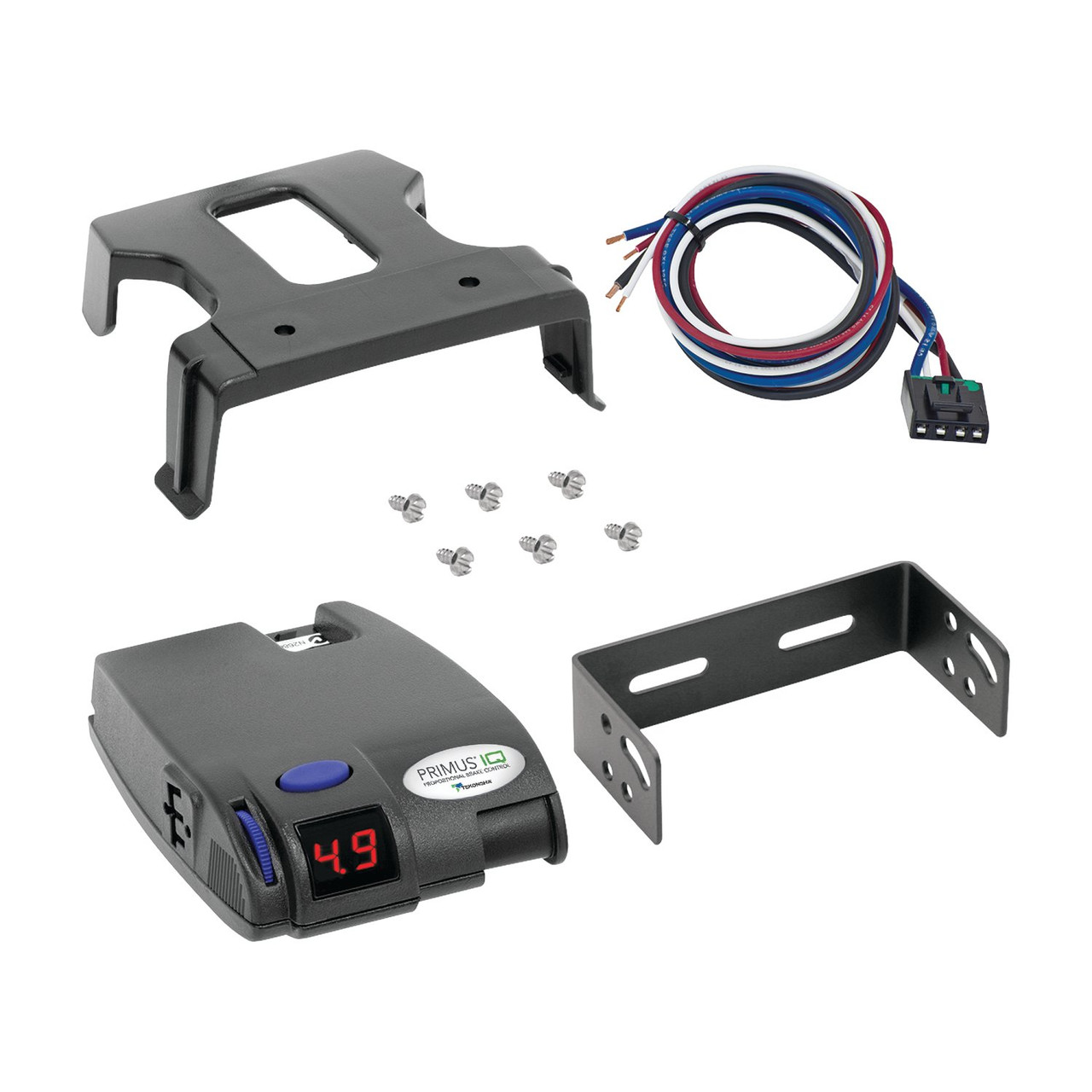 2000-2002 GMC Yukon XL 2500 Tekonsha Primus IQ Proportional Brake Controller for Trailers with 1 to 3 Axles Gray 90160 thumbnail 7