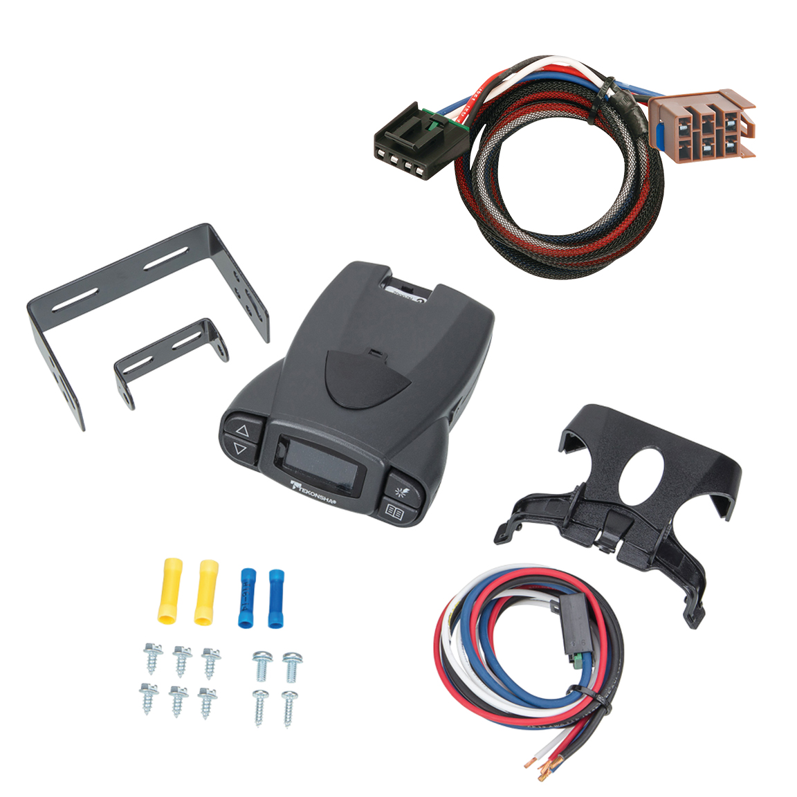 2003-2006 GMC Yukon Denali Tekonsha Prodigy P3 Proportional Brake Controller for Trailers with 1 to 4 Axles Black 90195 thumbnail 0