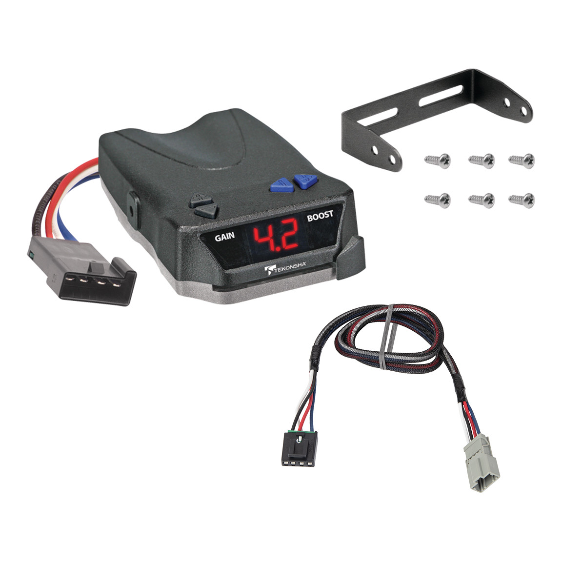 2013-2020 Acura MDX Tekonsha BRAKE-EVN Proportional Brake Controller for Trailers with 1 to 4 Axles Black 8508220 thumbnail 0