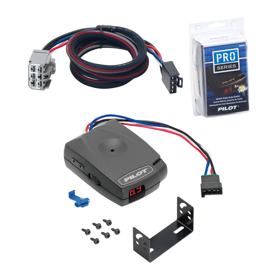 2017-2017 GMC Acadia Limited Tekonsha Pilot Trailer Time Delay Brake Controller for Trailers with 1 to 3 Axles 80550 thumbnail 0