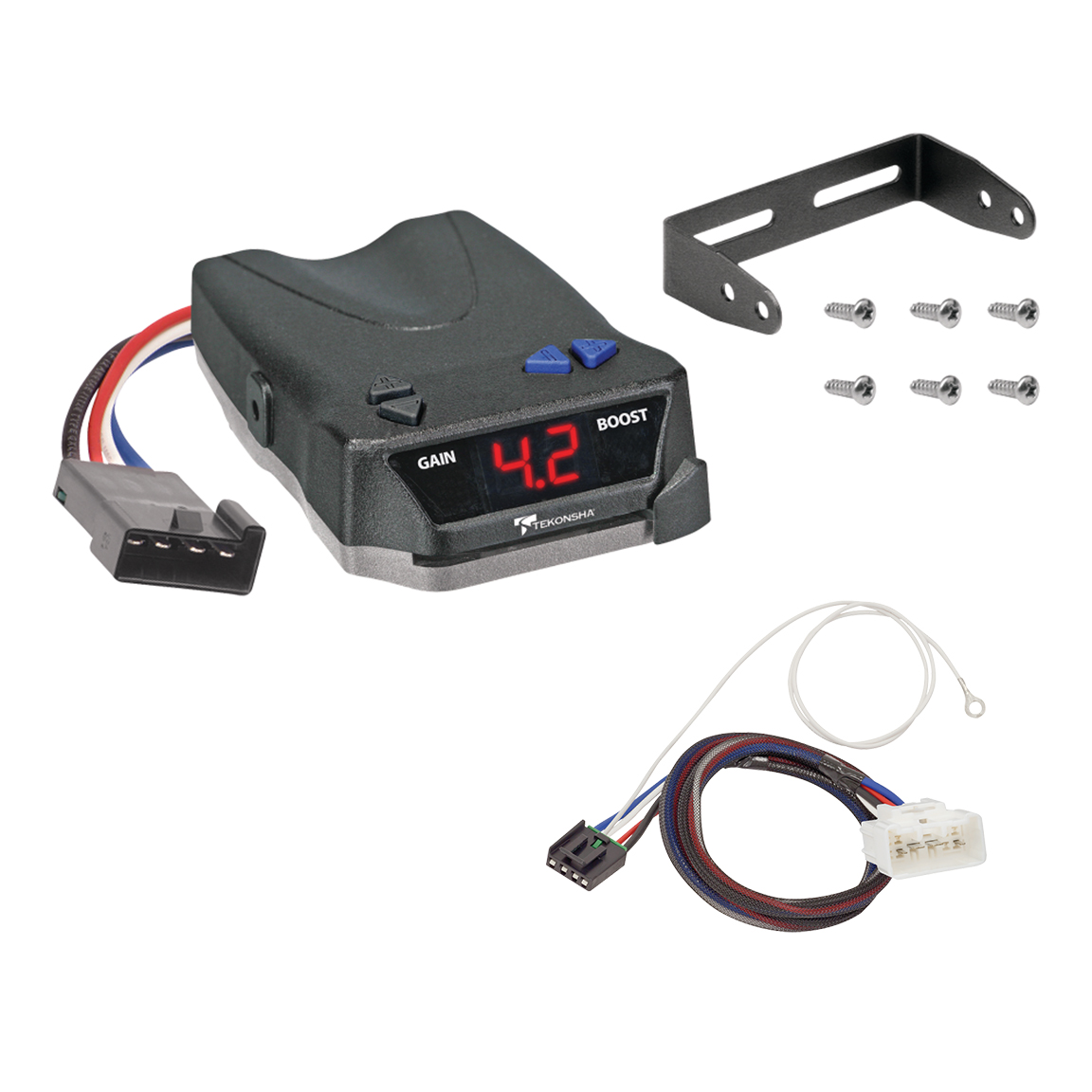 2016-2025 Toyota Tacoma BRAKE?EVN Proportional Brake Controller for Trailers with 1?4 Axles, Black 8508220 thumbnail 0