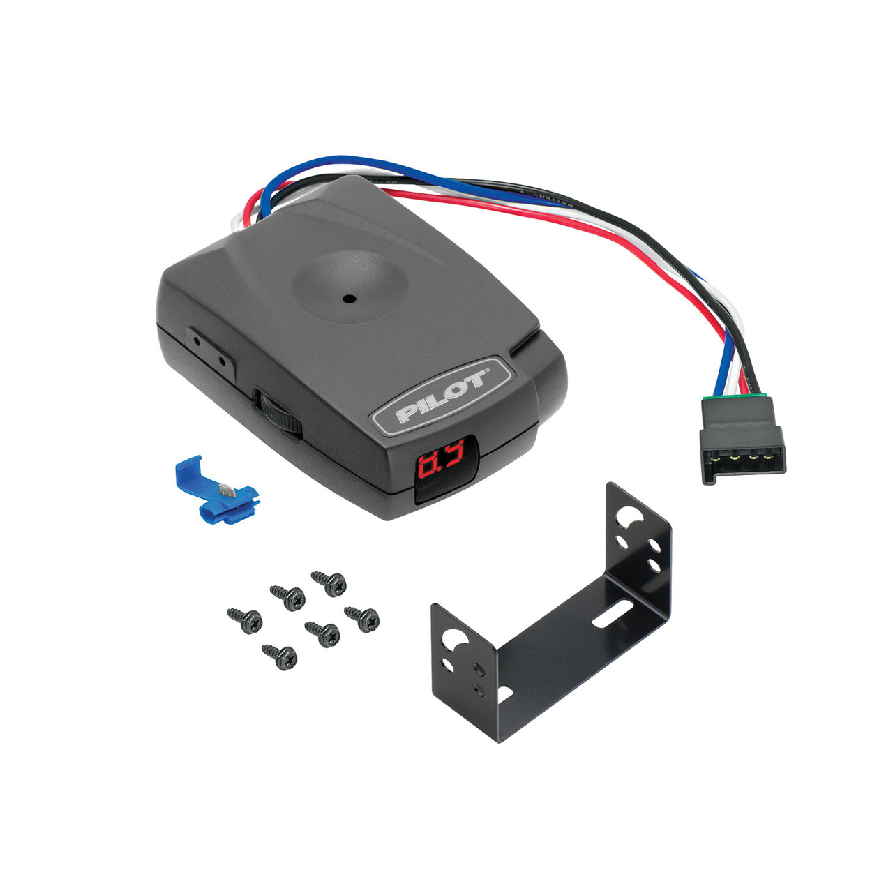 2003-2006 GMC Sierra 1500 HD Tekonsha Pilot Trailer Time Delay Brake Controller for Trailers with 1 to 3 Axles 80550 thumbnail 2