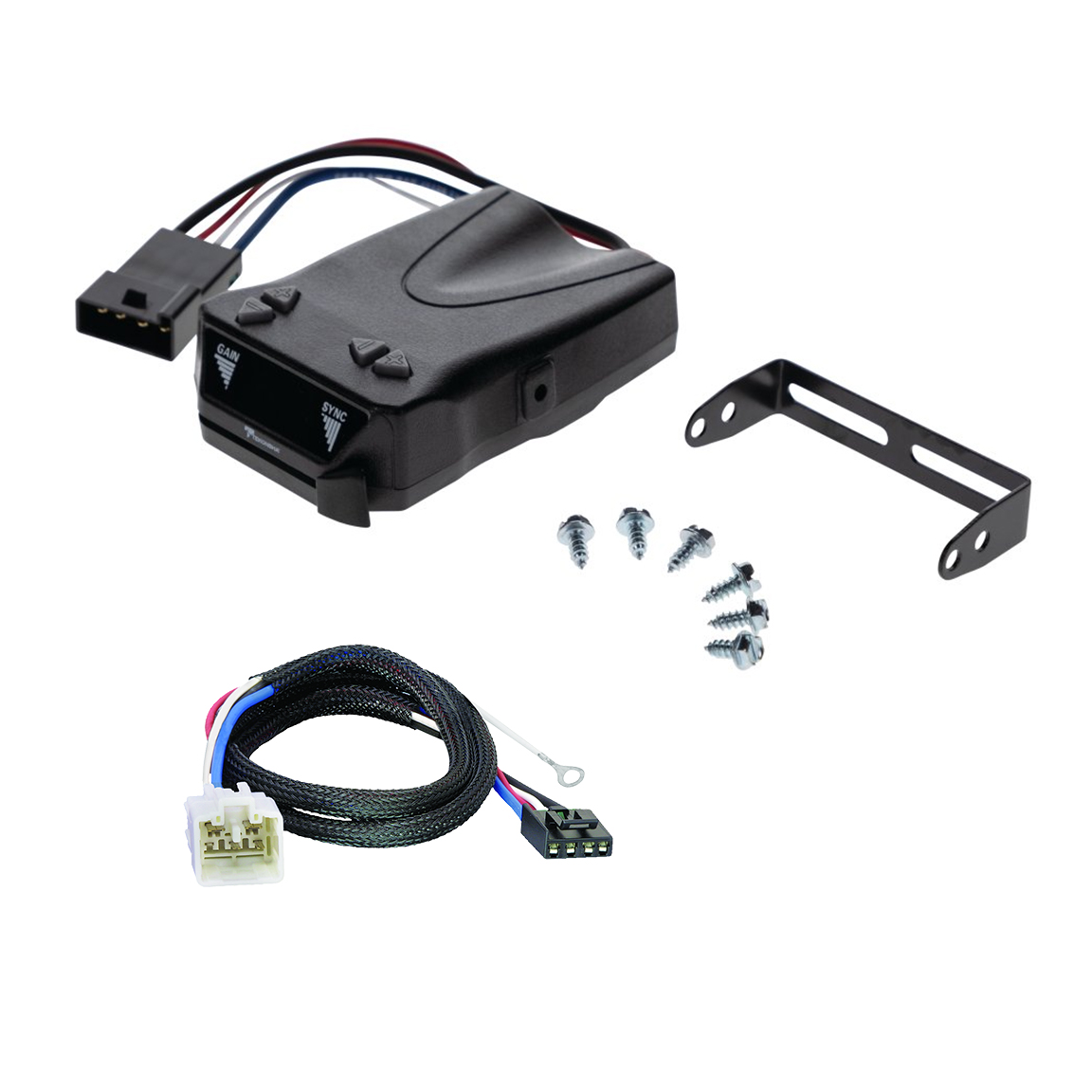 2014-2025 Toyota 4Runner Brakeman IV Time?Delay Brake Controller for Trailers with 1?4 Axles, Black 8507111 thumbnail 0
