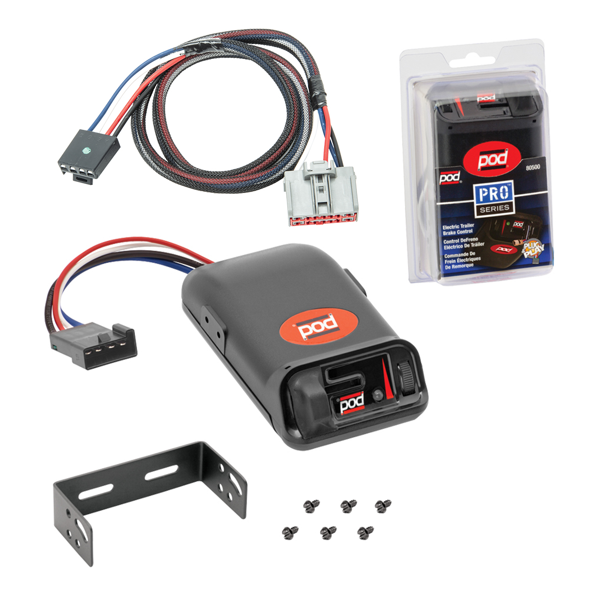 2019-2026 GMC Sierra 1500 POD Trailer Time?Delay Brake Controller for Trailers with 1?2 Axles 80500 thumbnail 0