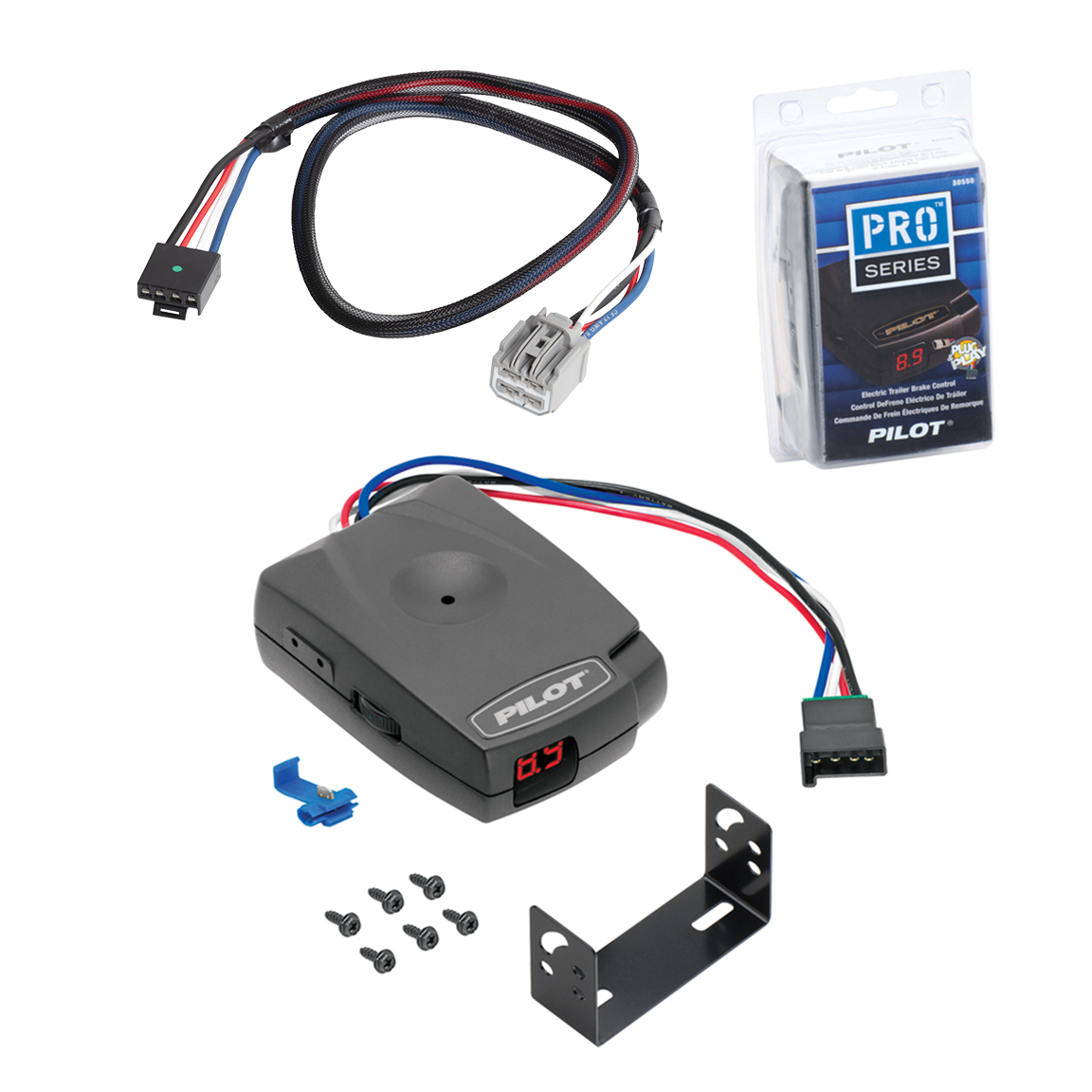 2022-2025 Jeep Wagoneer Pilot Trailer Time?Delay Brake Controller for Trailers with 1?3 Axles 80550 thumbnail 0