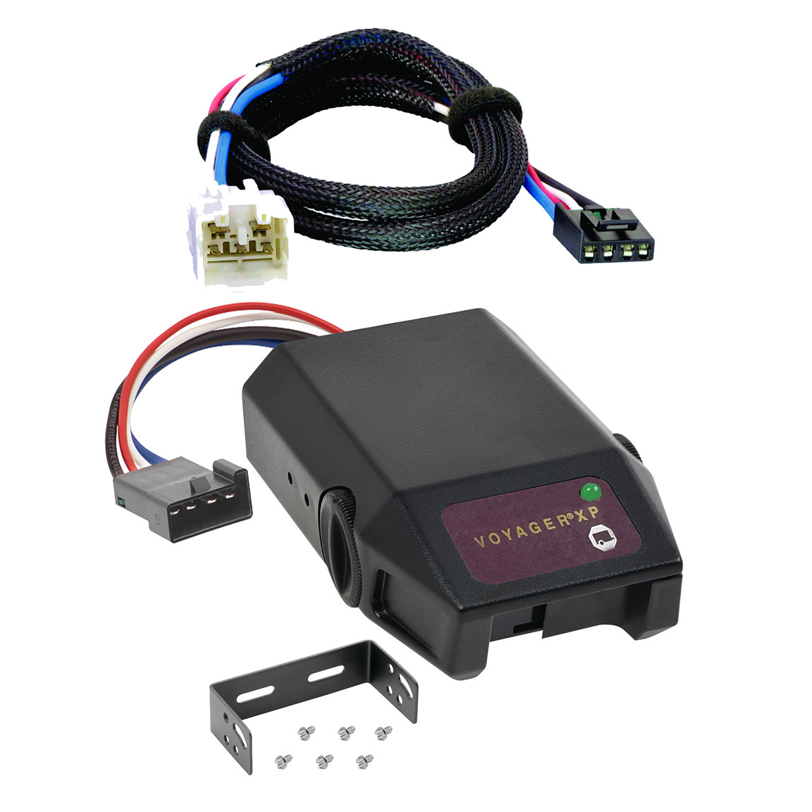 2003-2011 Toyota Land Cruiser Raybestos Voyager XP Proportional Brake Controller for Trailers with 1 to 4 Axles Black 761-9035 thumbnail 0