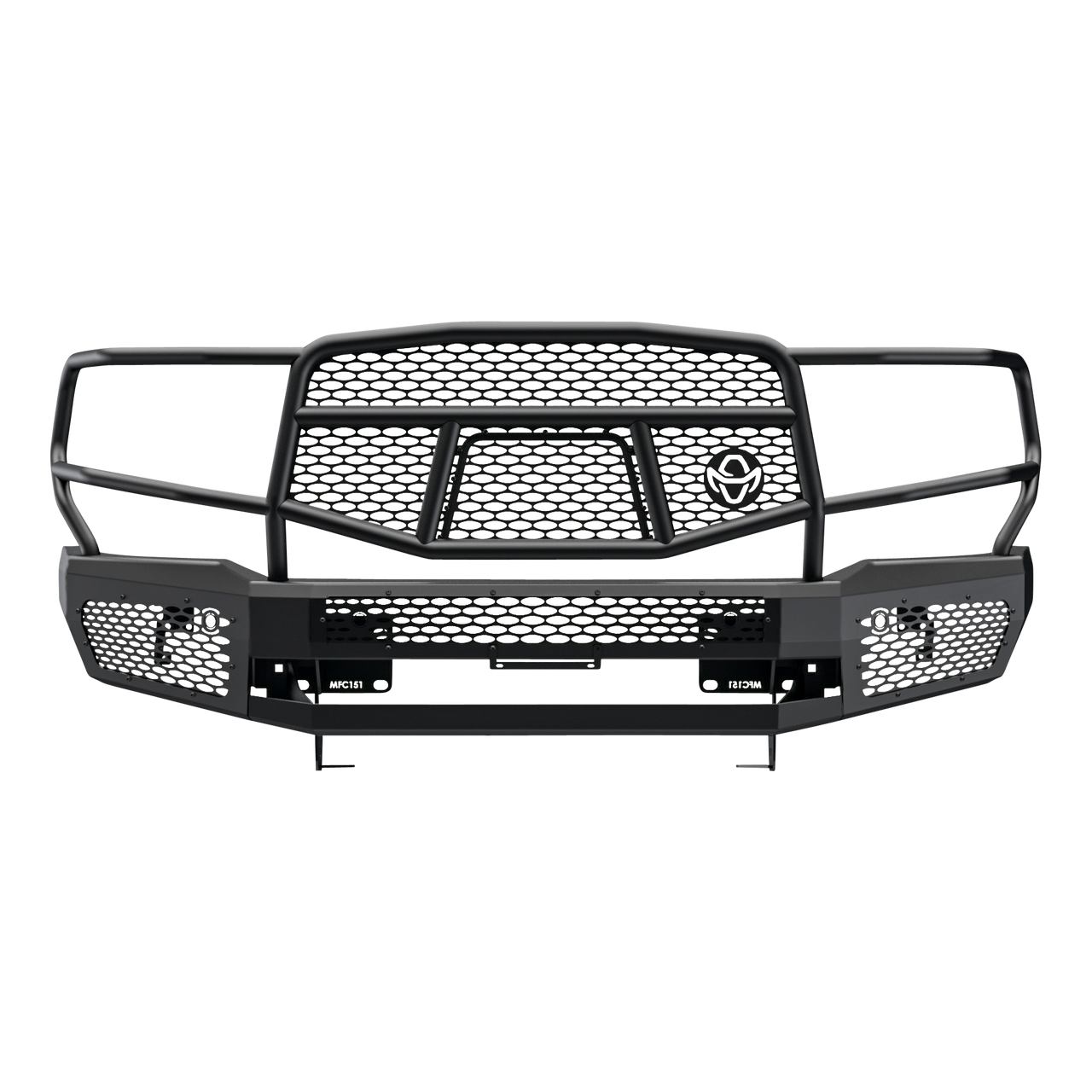 Ranch Hand MFC151BM1 Midnight Front Bumper with Grille Guard thumbnail 1
