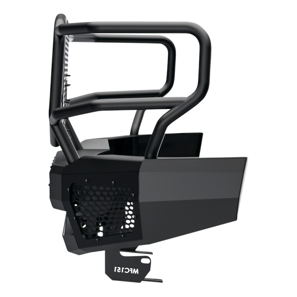 Ranch Hand MFC151BM1 Midnight Front Bumper with Grille Guard thumbnail 3