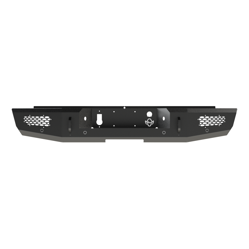 Ranch Hand MBC151BMSL Midnight Rear Bumper for Select Chevrolet Silverado, GMC Sierra 2500, 3500 HD thumbnail 2
