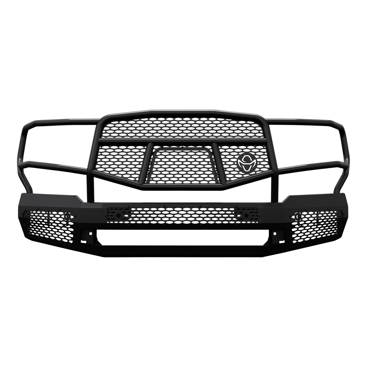 Ranch Hand MFF18HBM1 Midnight Front Bumper with Grille Guard thumbnail 1