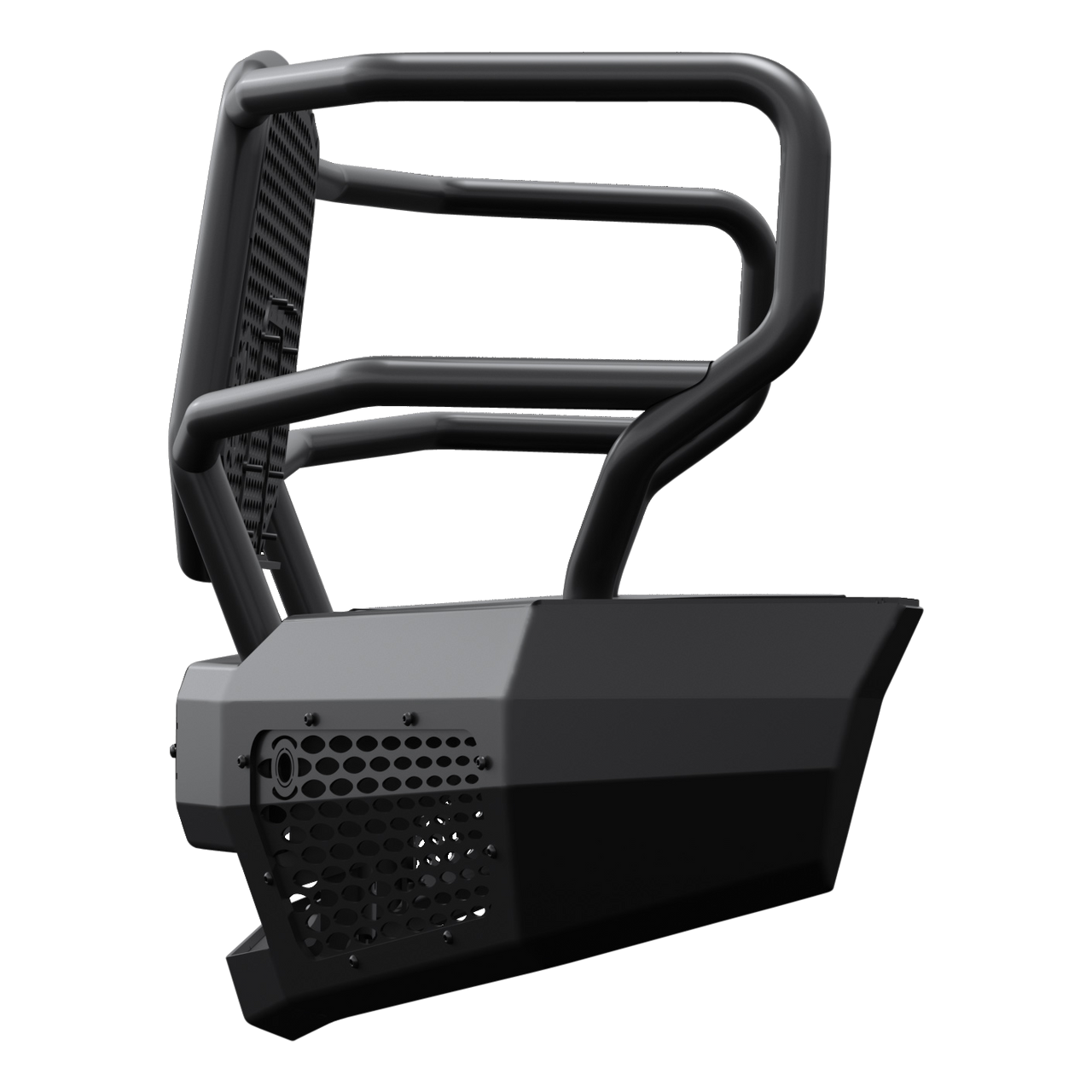 Ranch Hand MFF18HBM1 Midnight Front Bumper with Grille Guard thumbnail 2