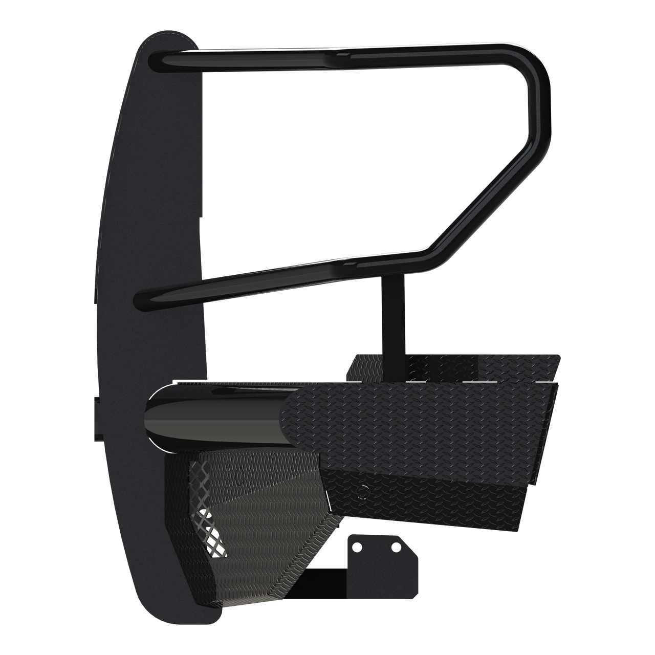 Ranch Hand FBG241BLR Legend Front Bumper with Grille Guard, Fits Select GMC Sierra 2500, 3500 HD thumbnail 2
