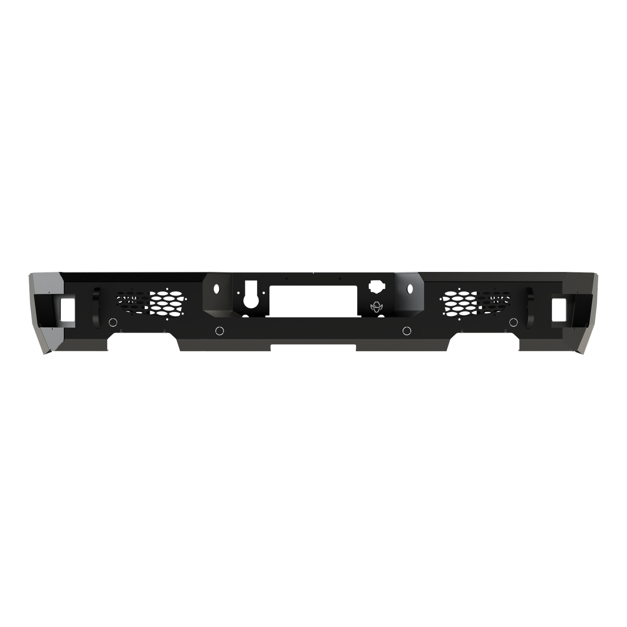 Ranch Hand MBC19HBMSL Midnight Rear Bumper for Select Chevrolet Silverado, GMC Sierra 1500 thumbnail 1