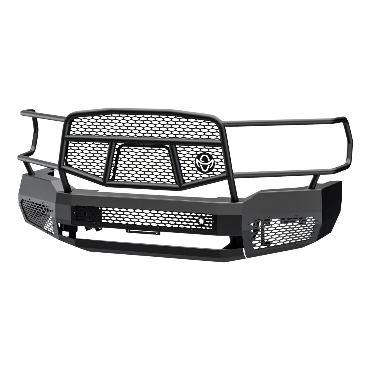 Ranch Hand MFD191BM1 Midnight Front Bumper with Grille Guard thumbnail 0