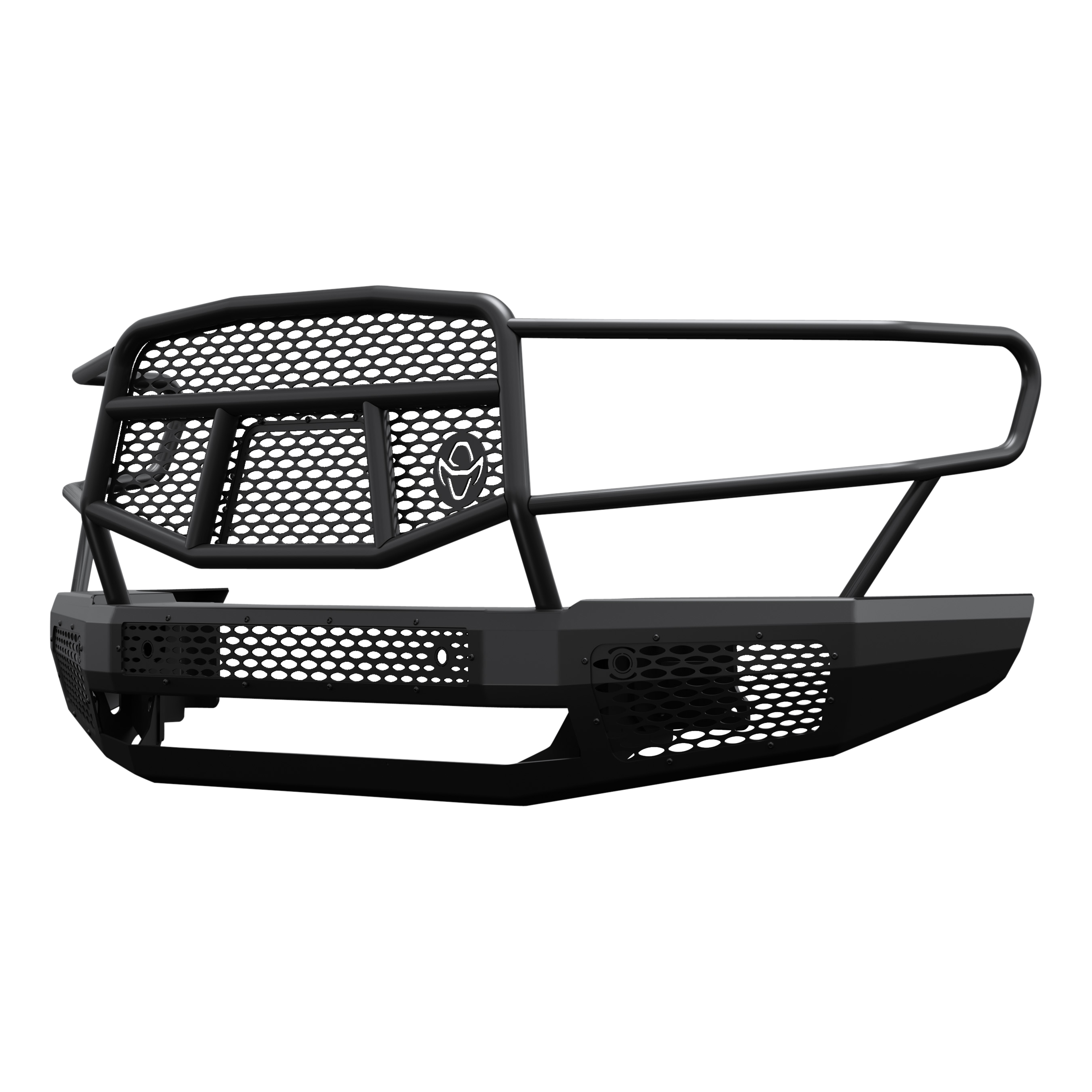 Ranch Hand MFD19HBM1 Midnight Front Bumper with Grille Guard thumbnail 0