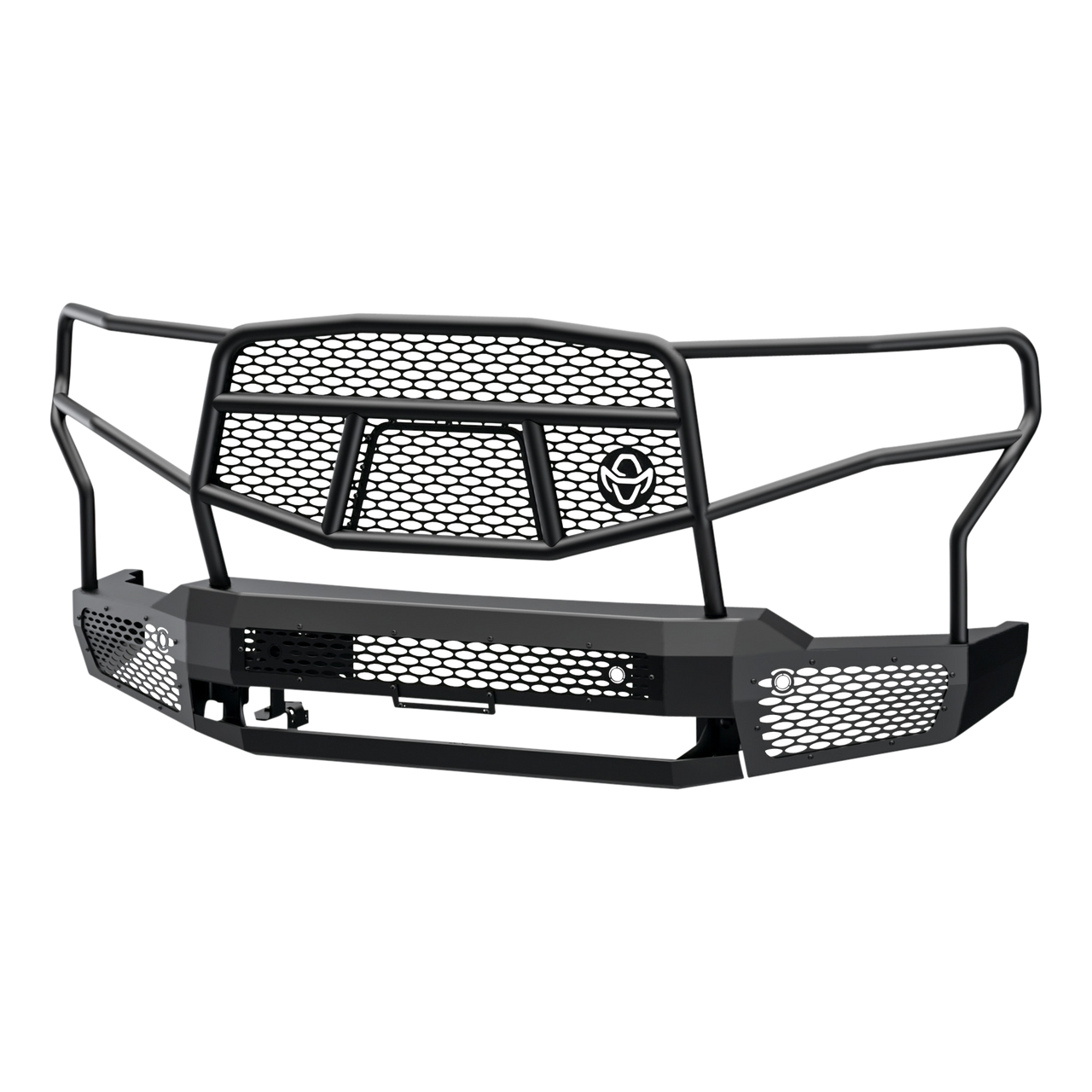 Ranch Hand MFC201BM1 Midnight Front Bumper with Grille Guard thumbnail 0