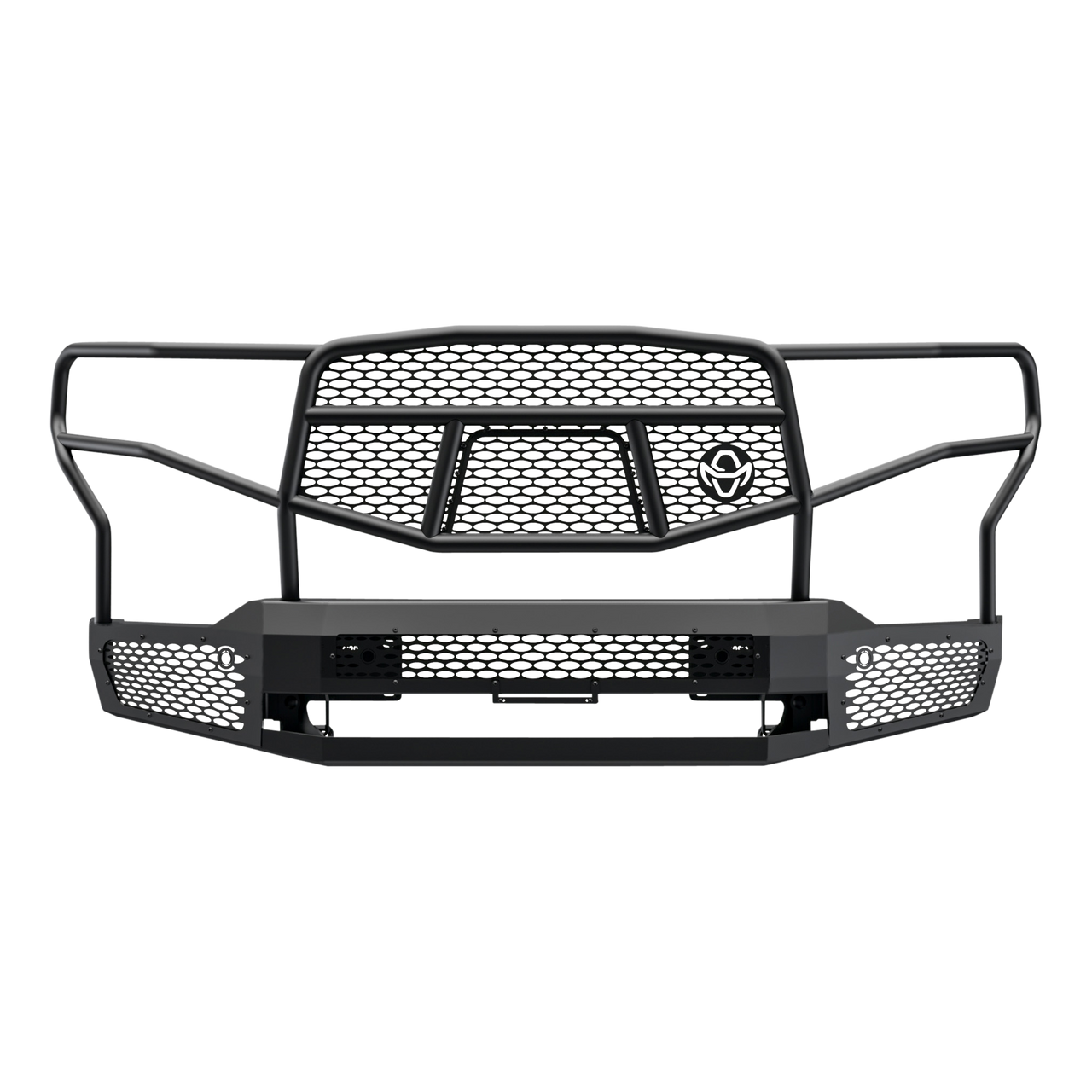 Ranch Hand MFC201BM1 Midnight Front Bumper with Grille Guard thumbnail 1