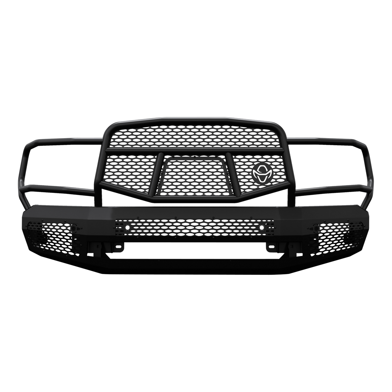 Ranch Hand MFD101BM1 Midnight Front Bumper with Grille Guard thumbnail 1
