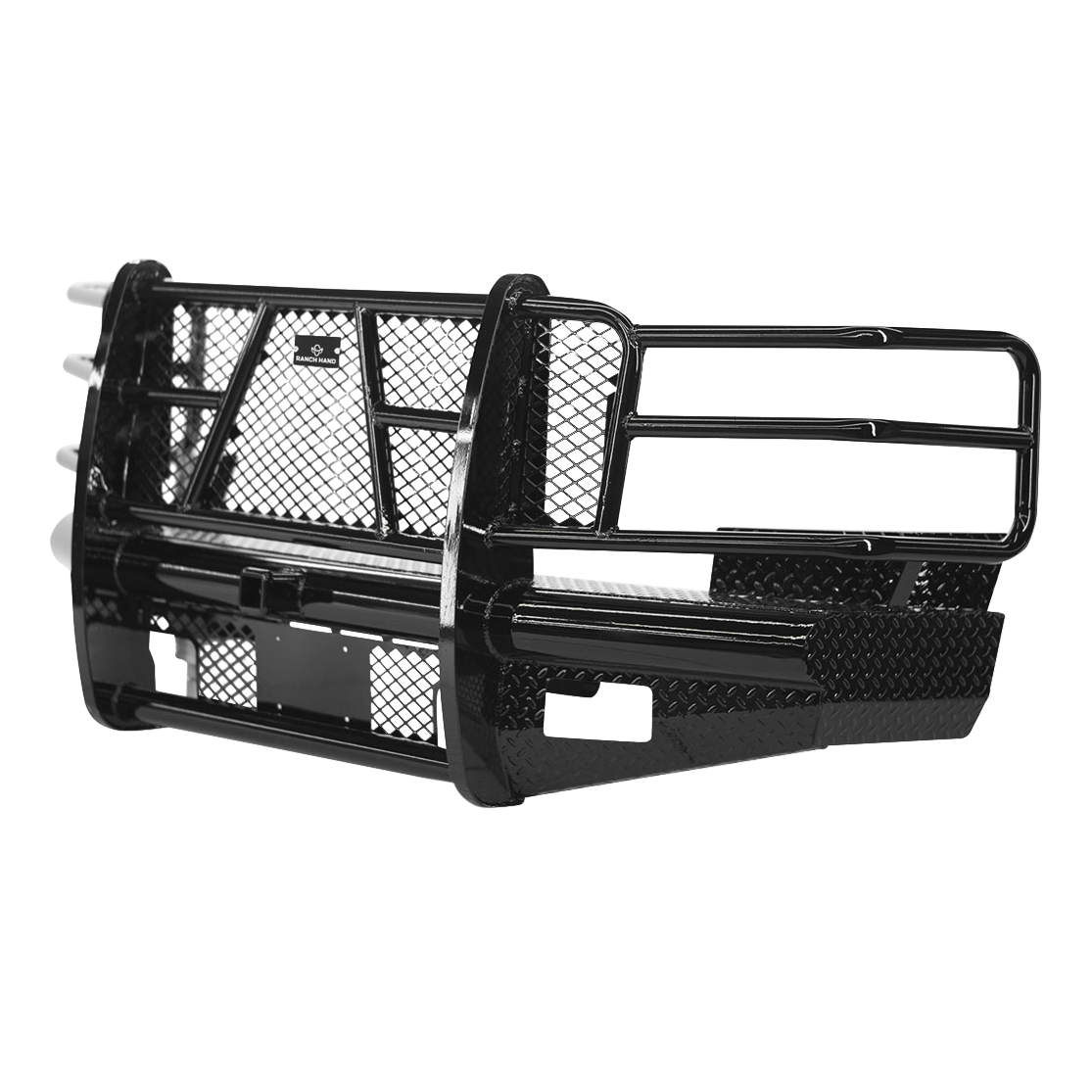 Ranch Hand FBC081BLR Legend Front Bumper with Grille Guard thumbnail 0