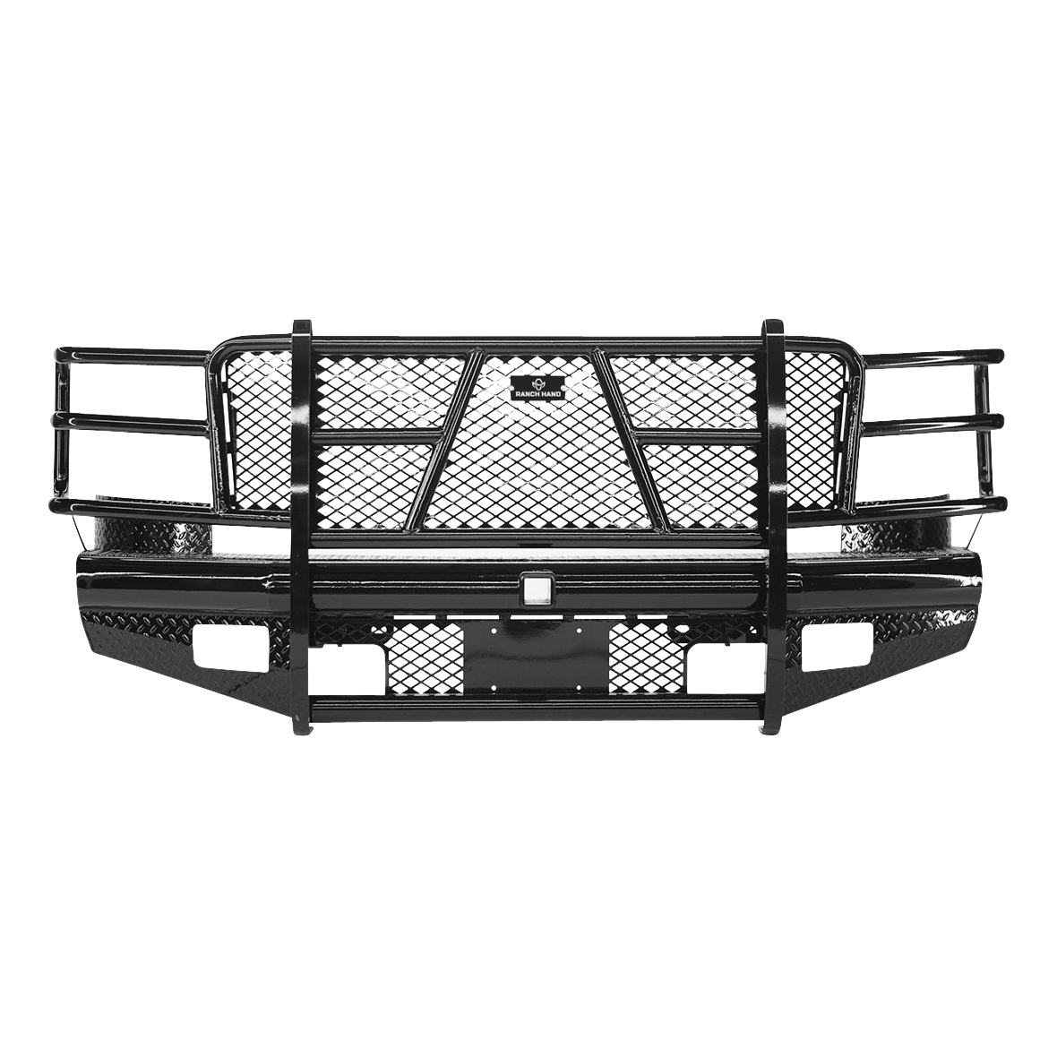 Ranch Hand FBC081BLR Legend Front Bumper with Grille Guard thumbnail 3