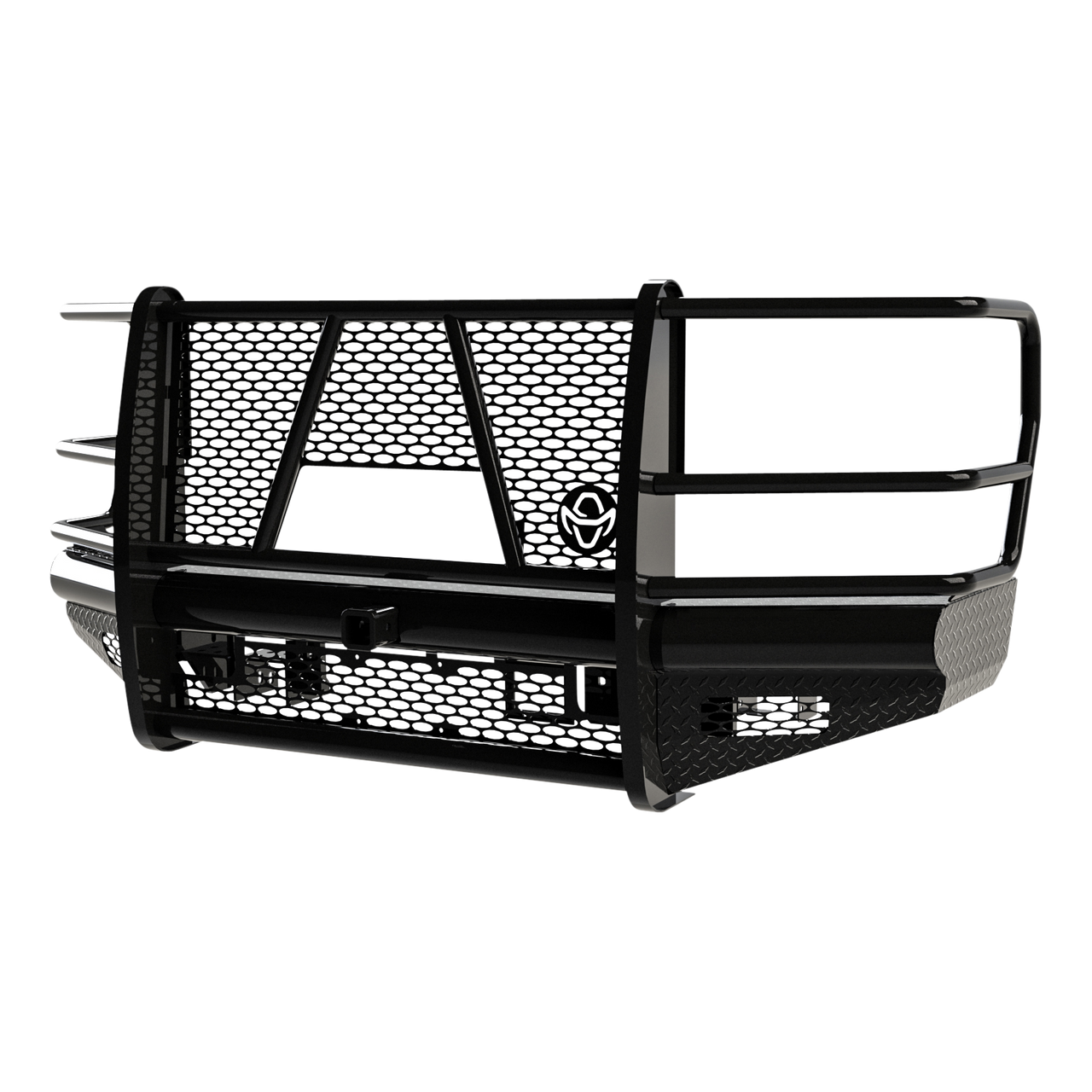 Ranch Hand FBF201BLRC Legend Front Bumper with Grille Guard thumbnail 0