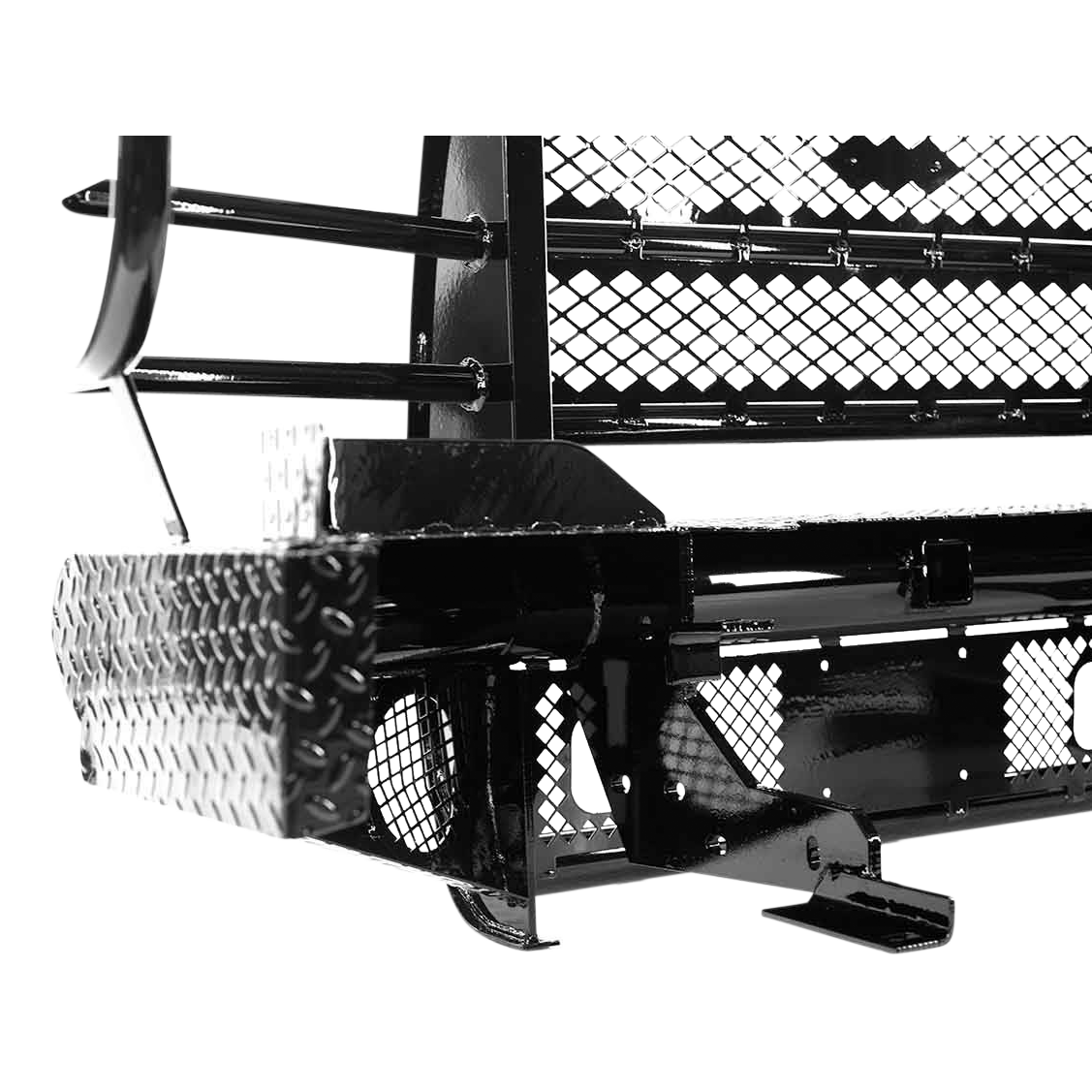 Ranch Hand FBG031BLR Legend Front Bumper with Grille Guard thumbnail 2