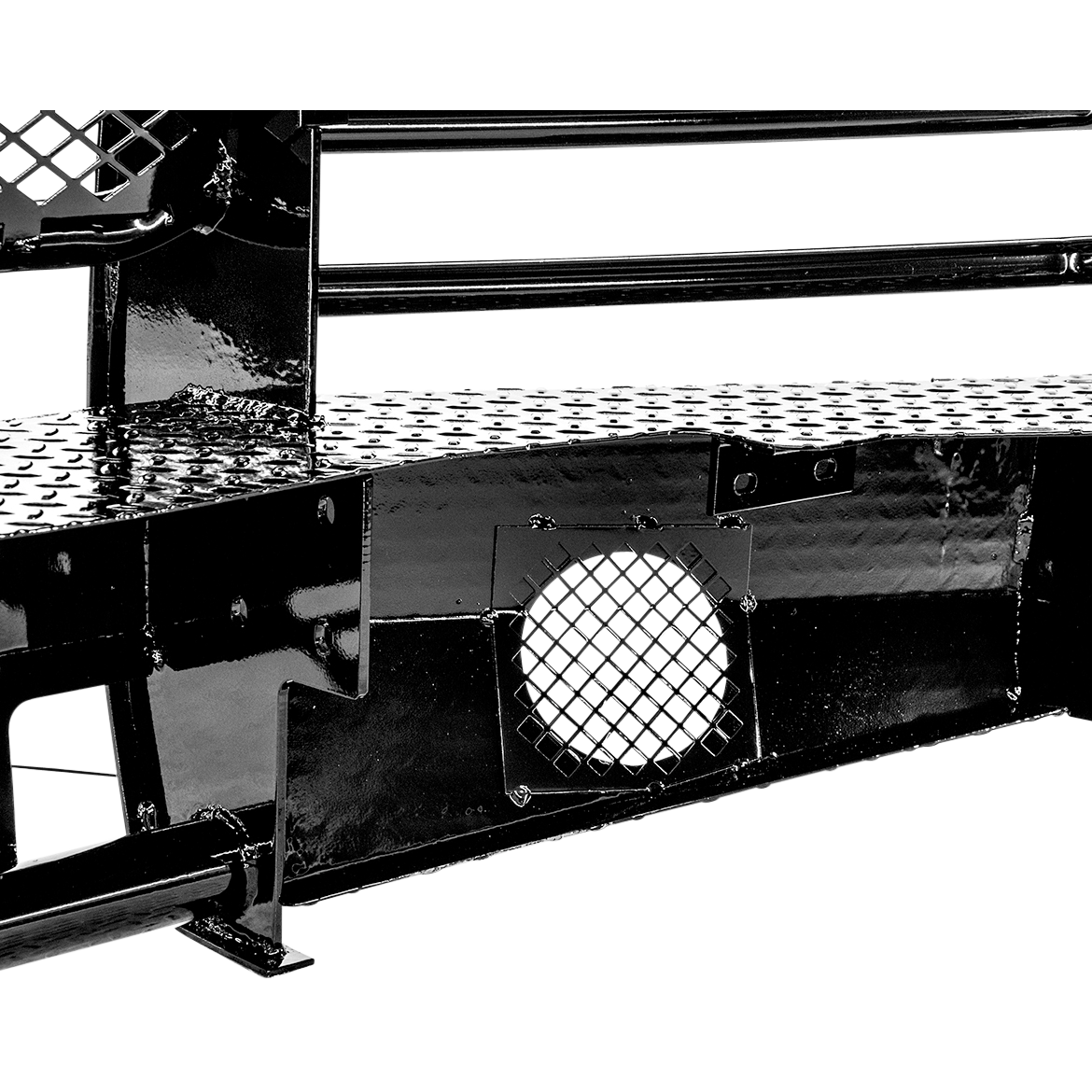 Ranch Hand FSG08HBL1 Summit Front Bumper with Grille Guard thumbnail 1